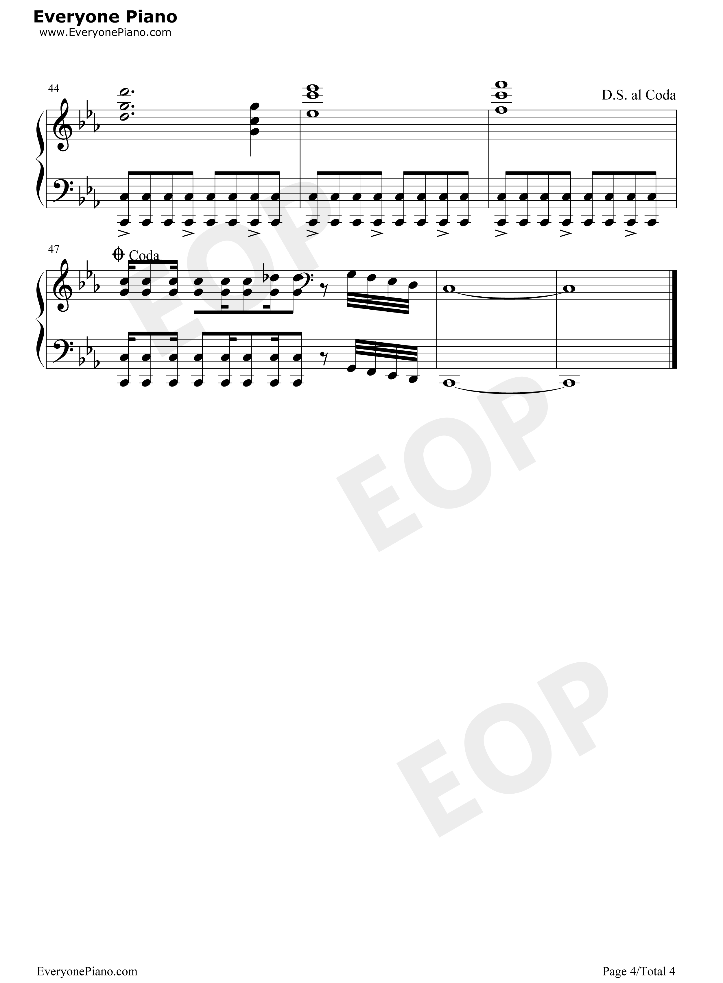 东风浩荡进行曲钢琴谱_联合军乐团创作室