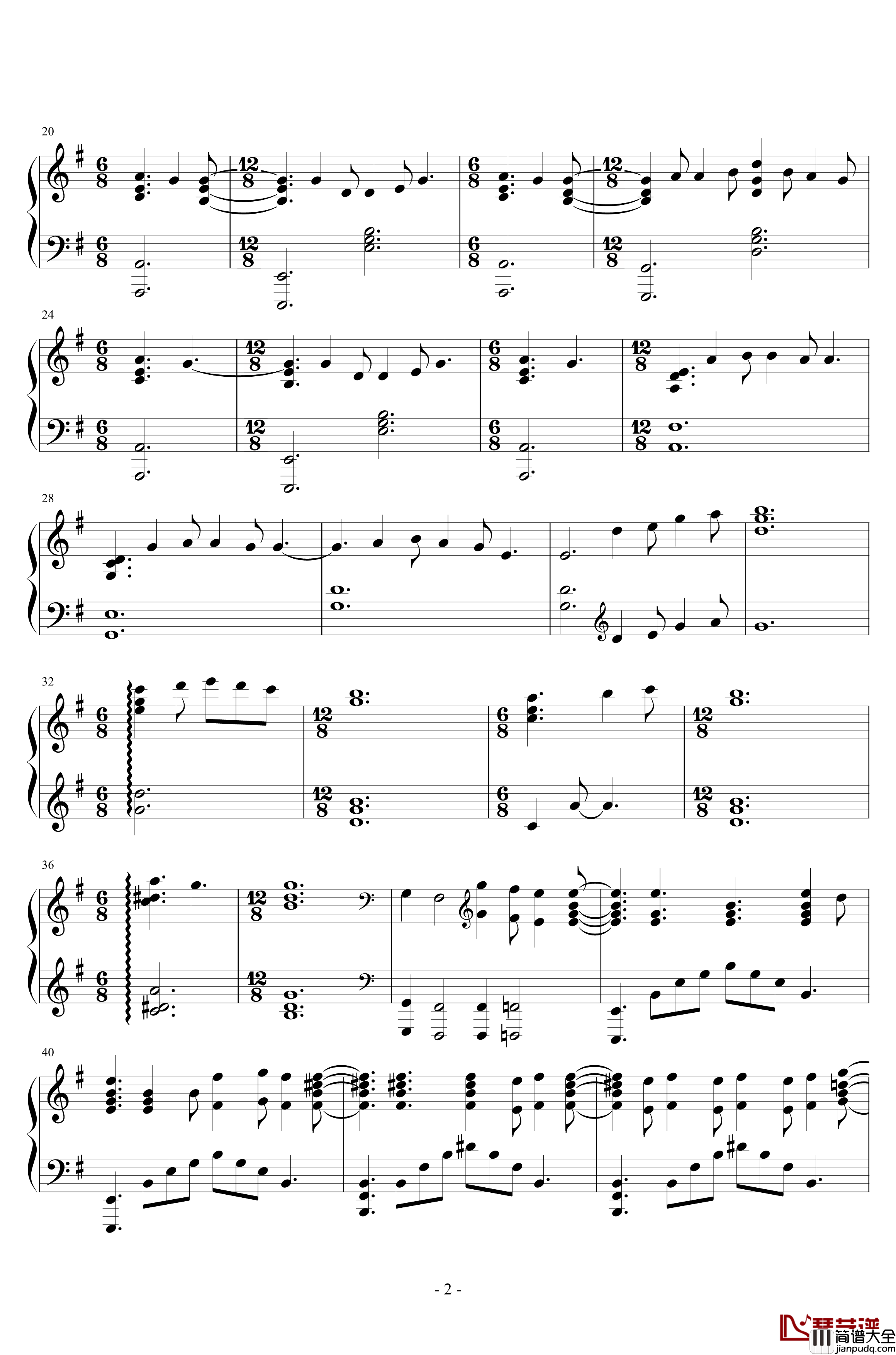 Comsenz_Ithoton钢琴谱_PianoVito