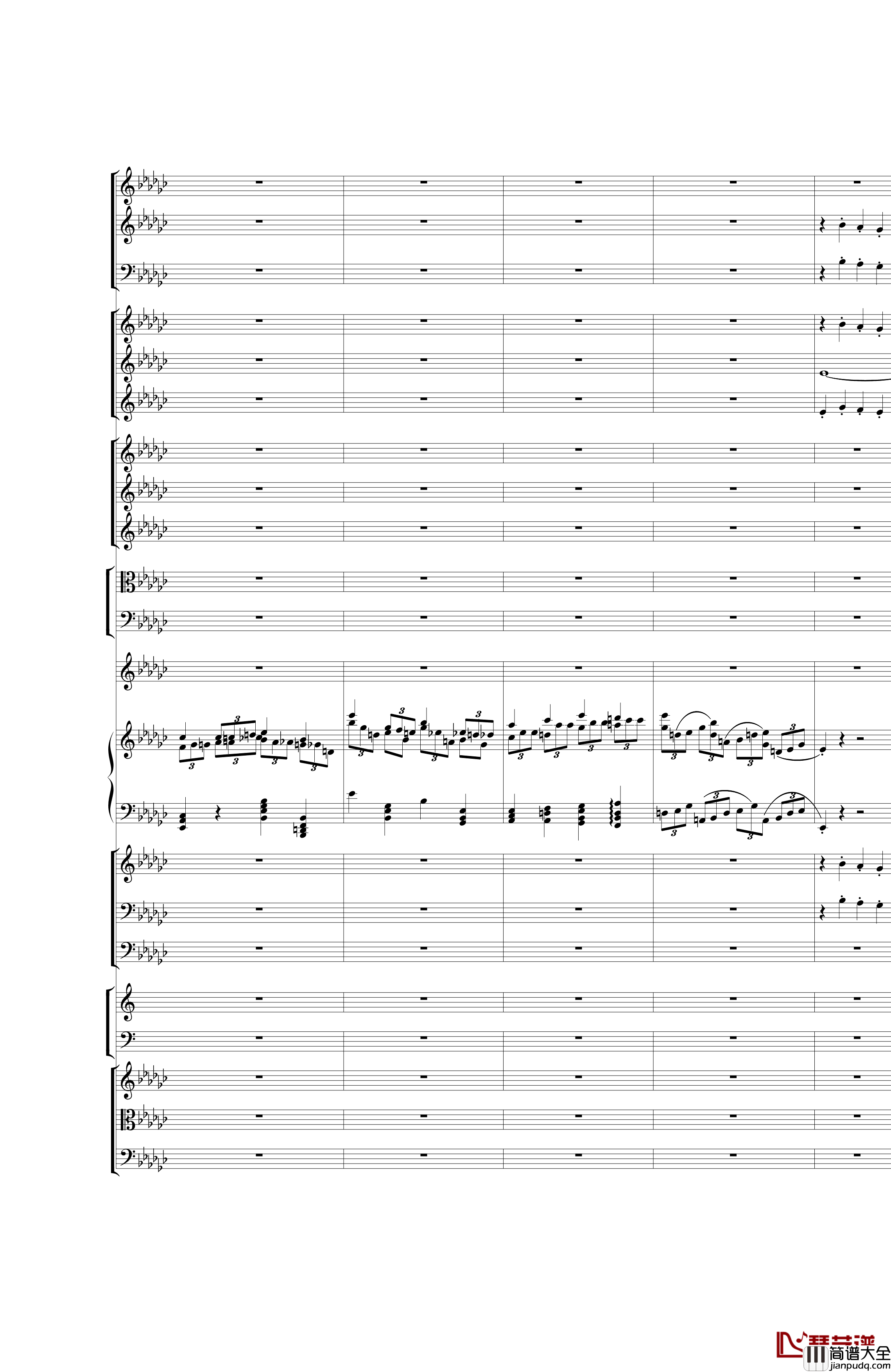 Piano_Concerto_No.3_in_E_Flat_minor钢琴谱_I.Moderto_热情而辉煌