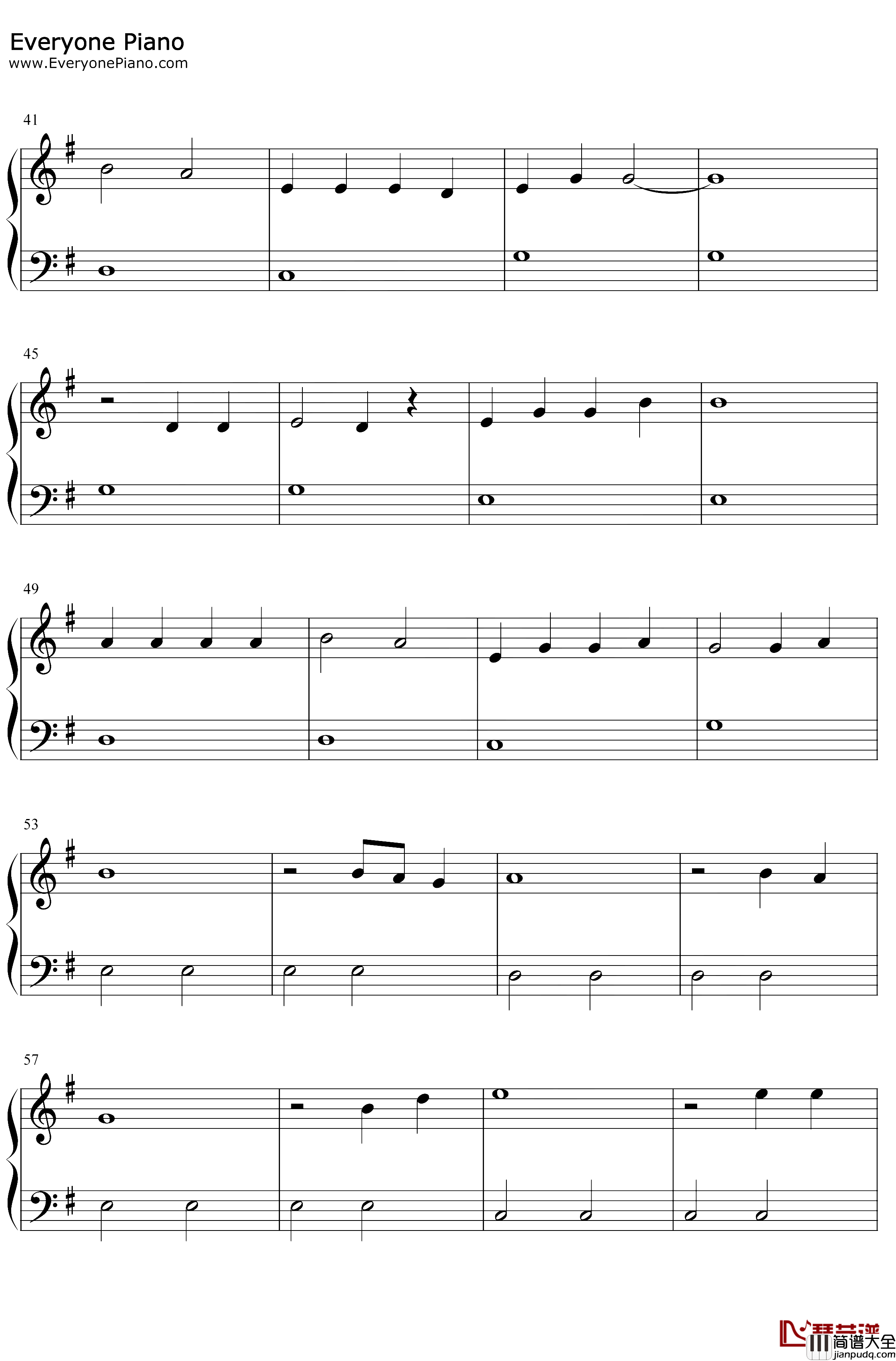 Take_Me_Home_Country_Roads钢琴谱_John_Denver