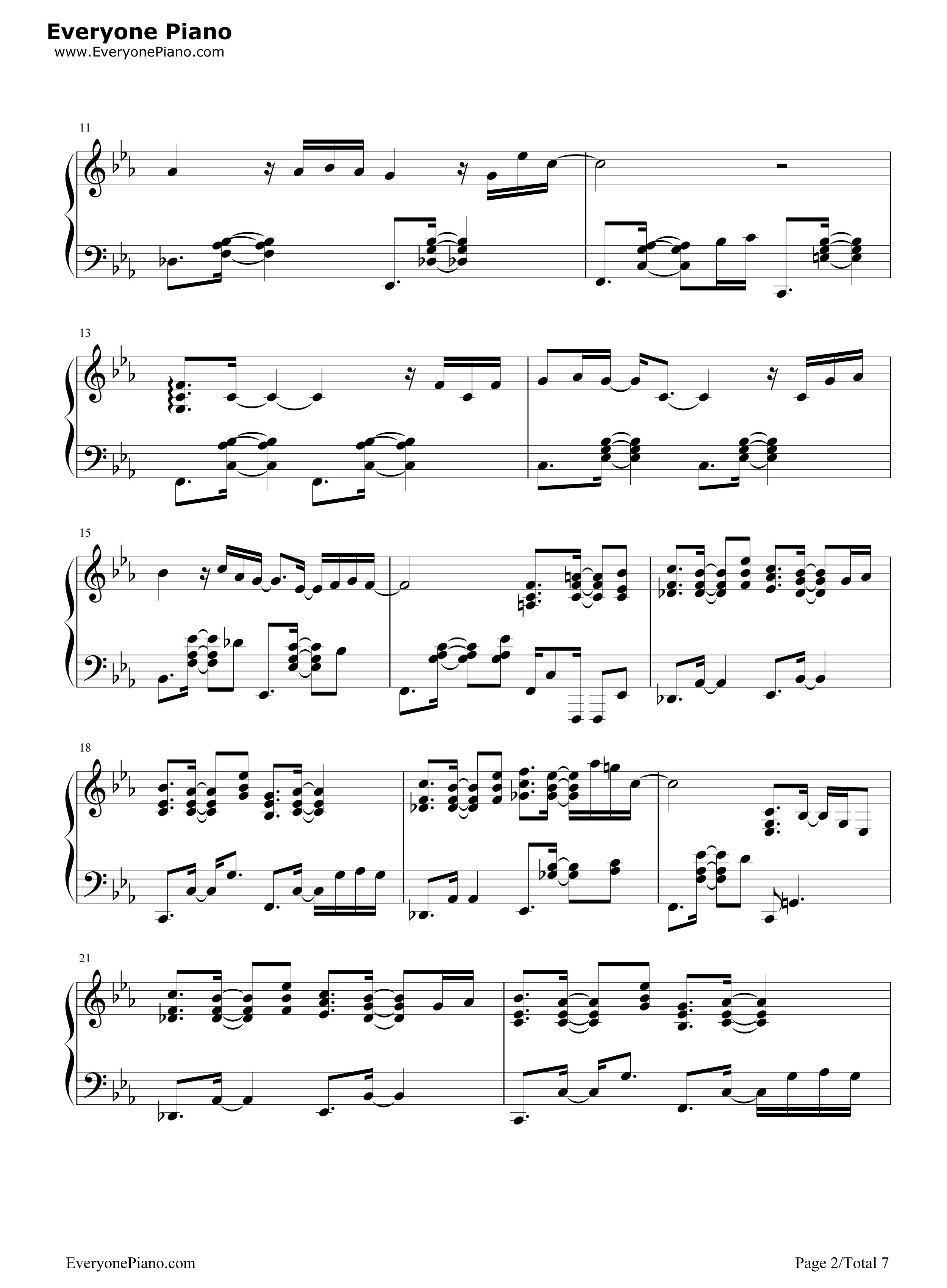 Gate_of_Steiner钢琴谱_命运石之门