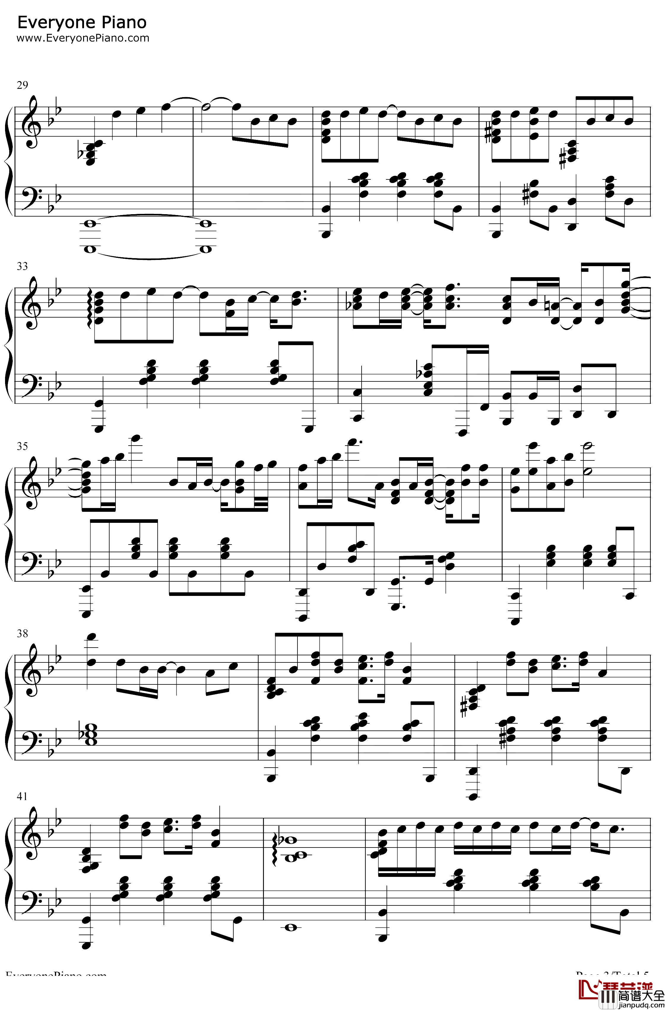 看见你的声音钢琴谱_陈零九_高度还原版