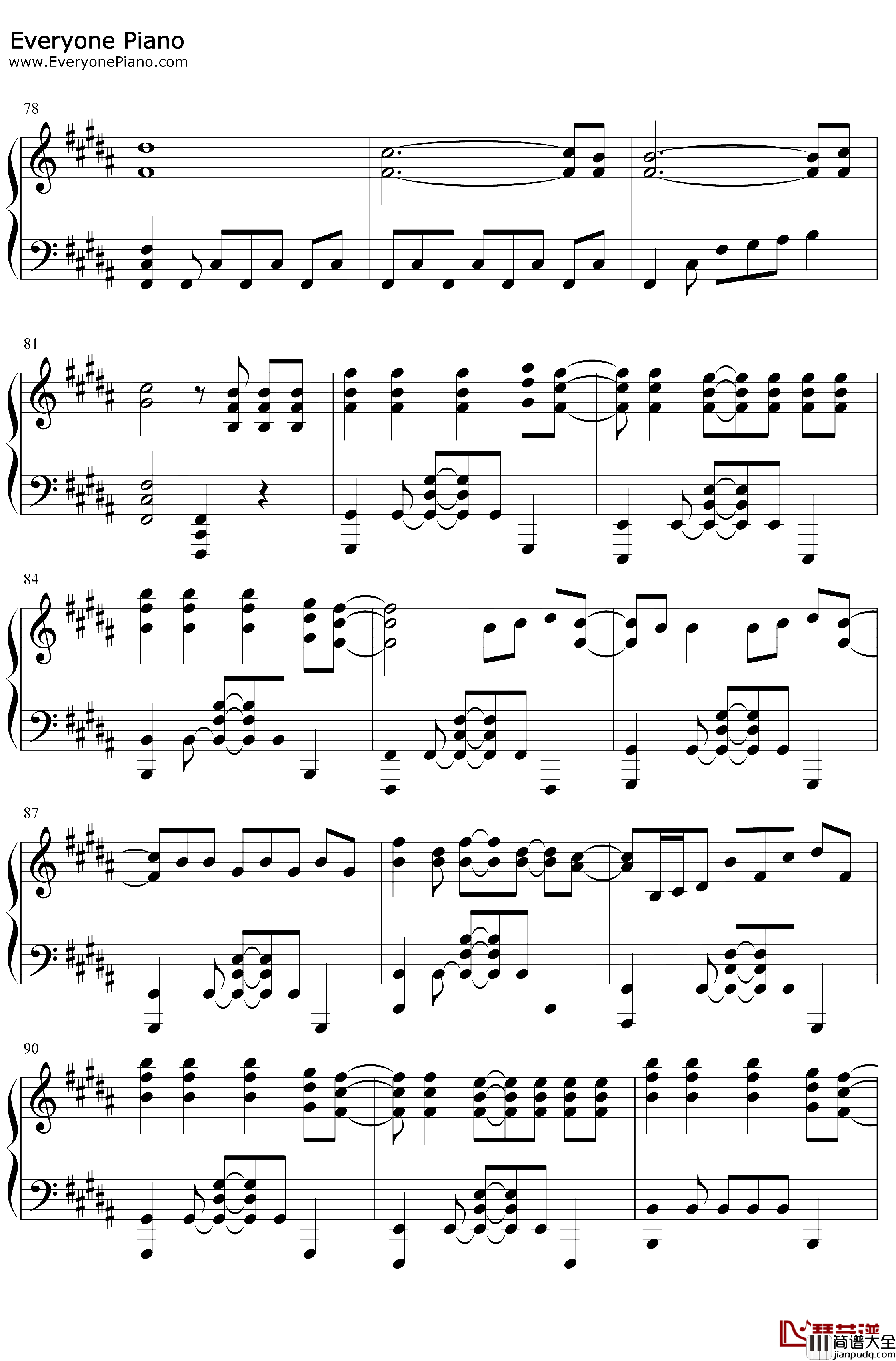 你的名字歌曲合集钢琴谱_Radwimps_钢琴谱:你的名字歌曲合集