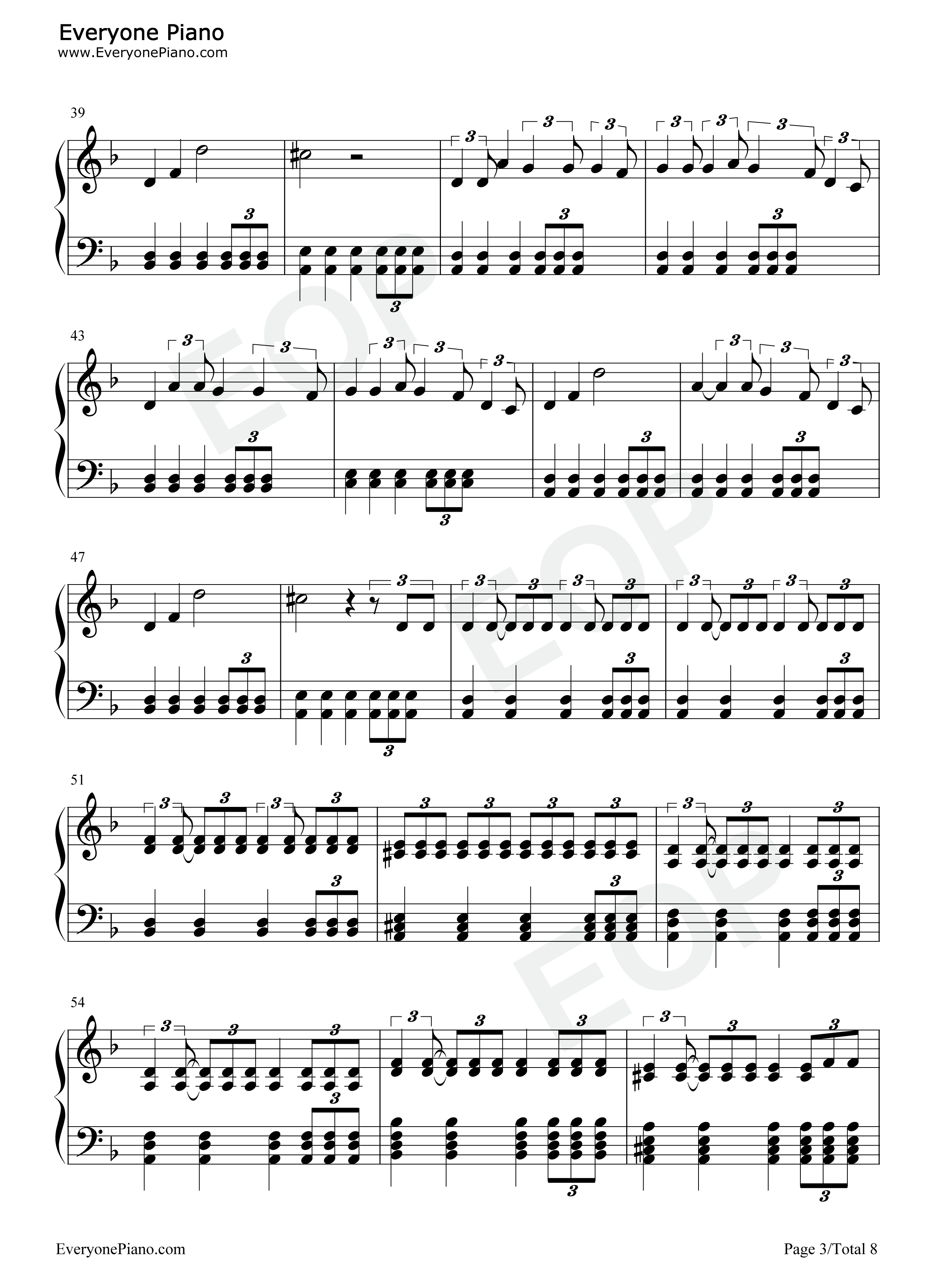 Imagine_Dragon歌曲串烧钢琴谱_Imagine_Dragon