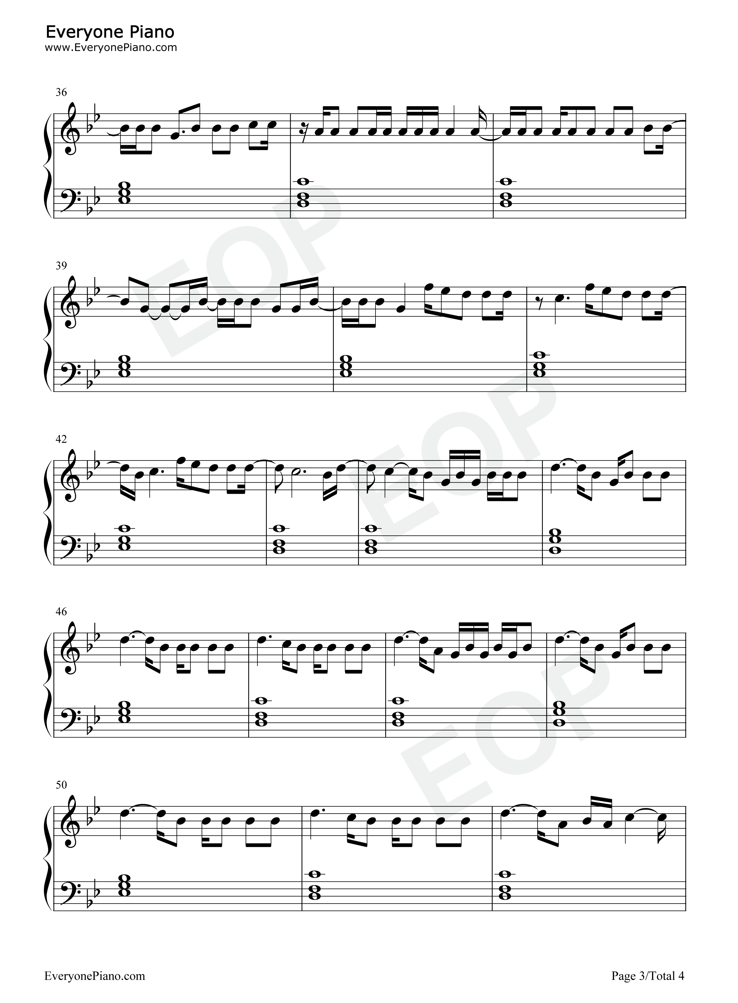 Power钢琴谱_Ellie_Goulding