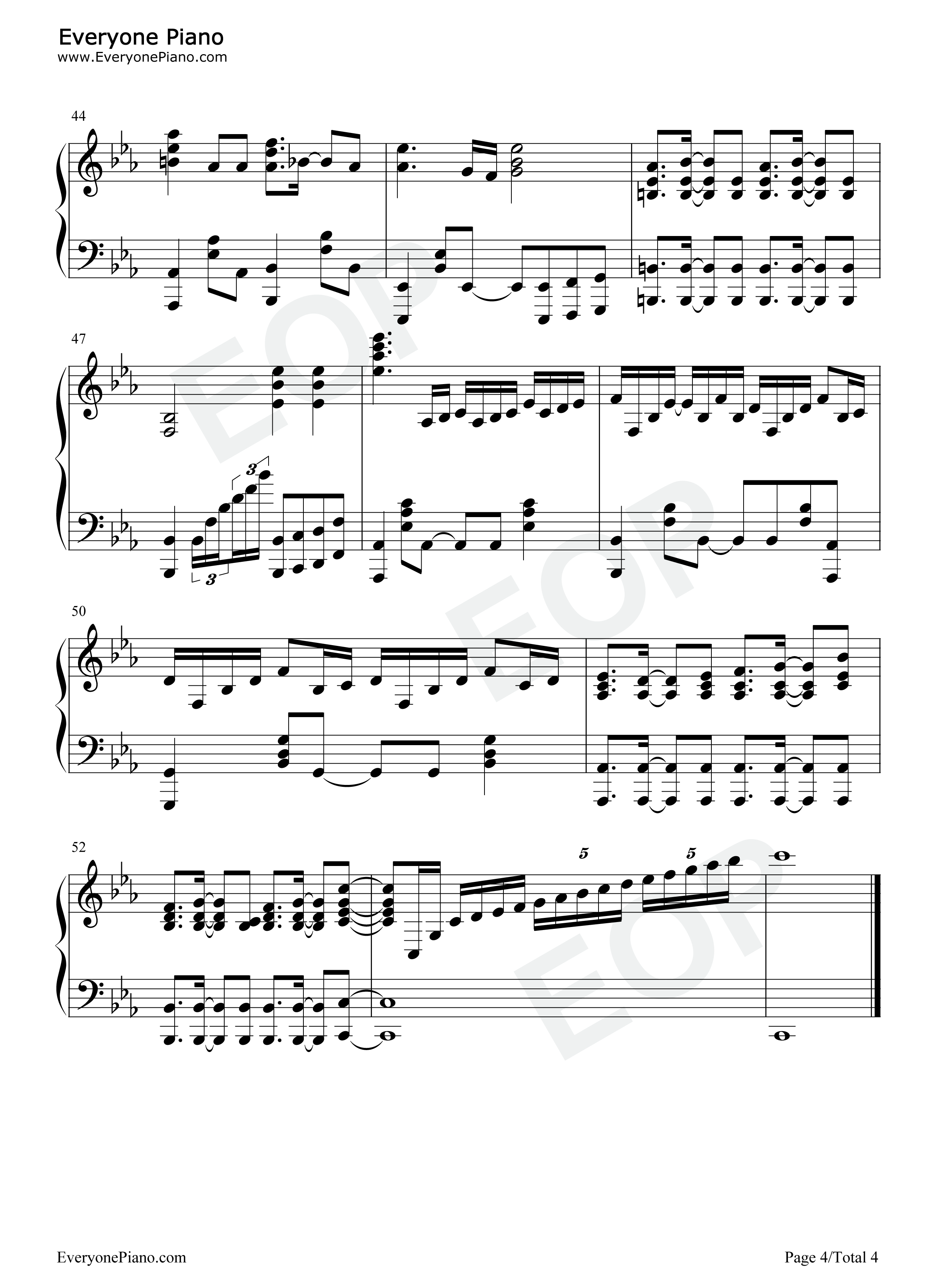 Soul_Salvation钢琴谱_林原惠美