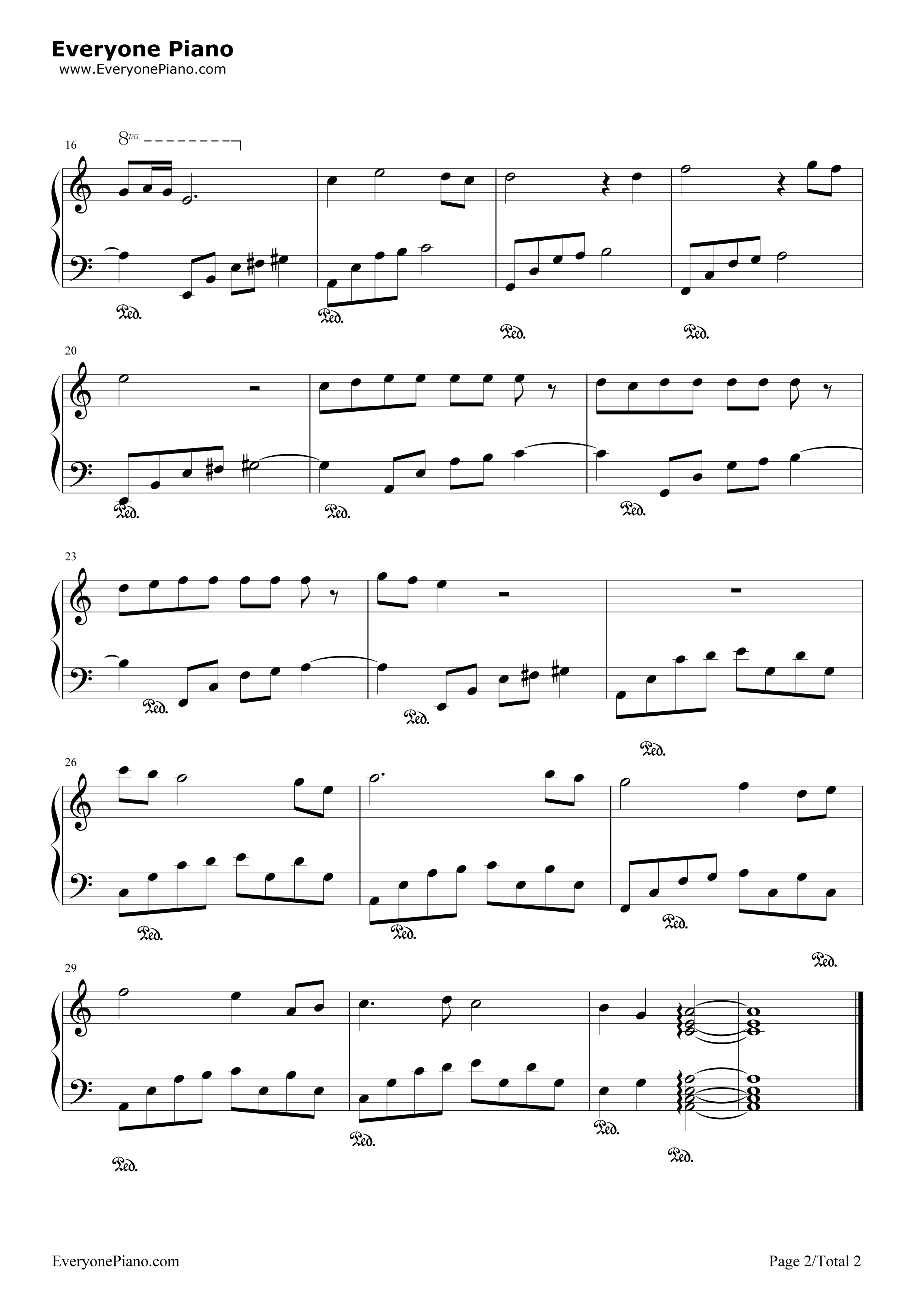 失恋进行曲钢琴谱_未知