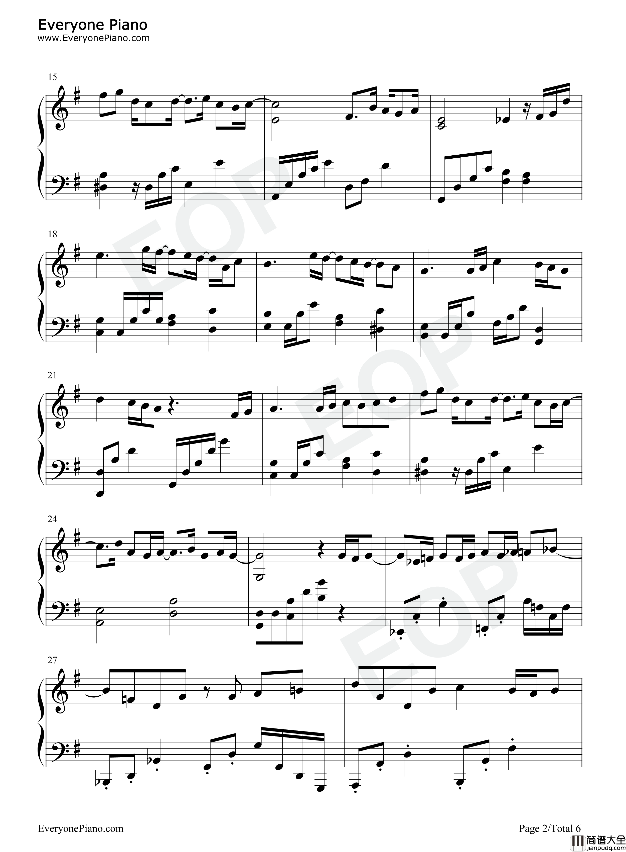 Pale_Blue钢琴谱_米津玄师
