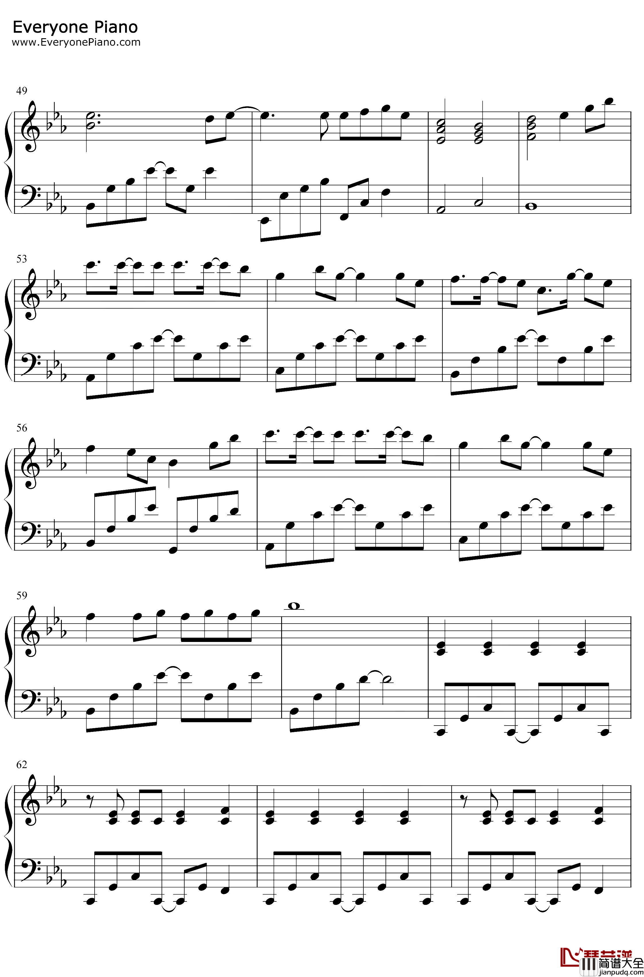 Dream_It_Possible钢琴谱_Delacey_完美版