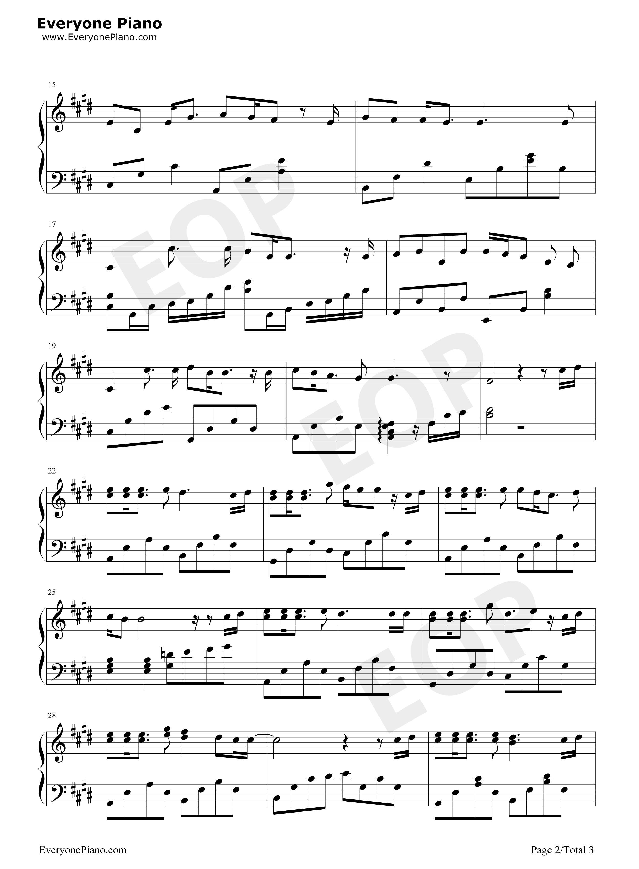 父亲（筷子兄弟最新歌曲）钢琴谱_筷子兄弟