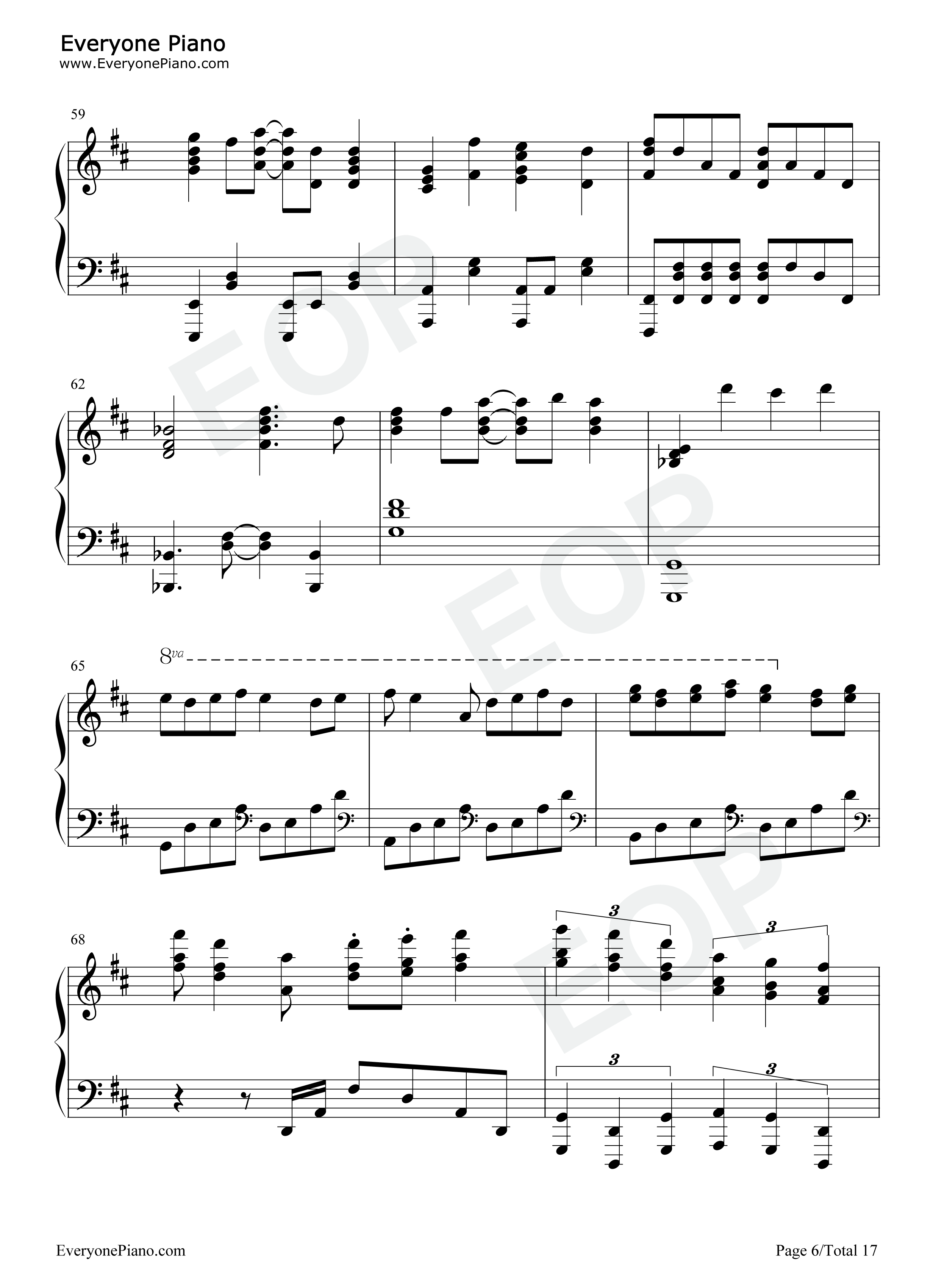 ケアレス钢琴谱_ClariS