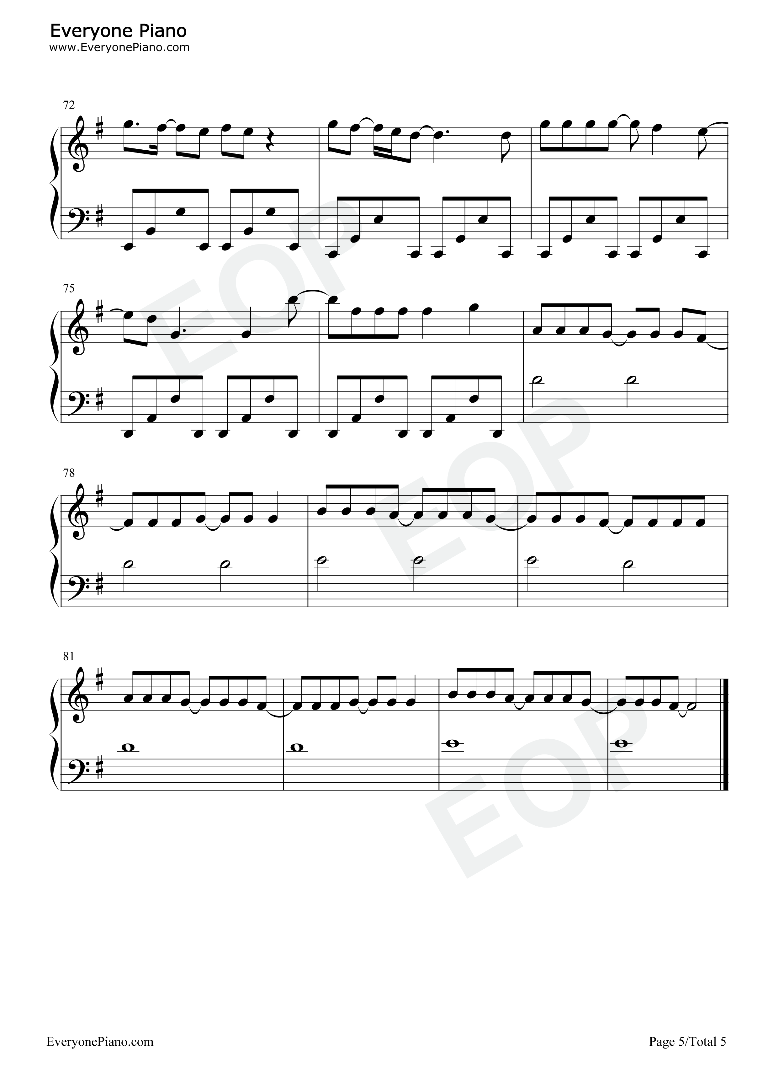Leave_Before_You_Love_Me钢琴谱_Marshmello_Jonas_Brothers