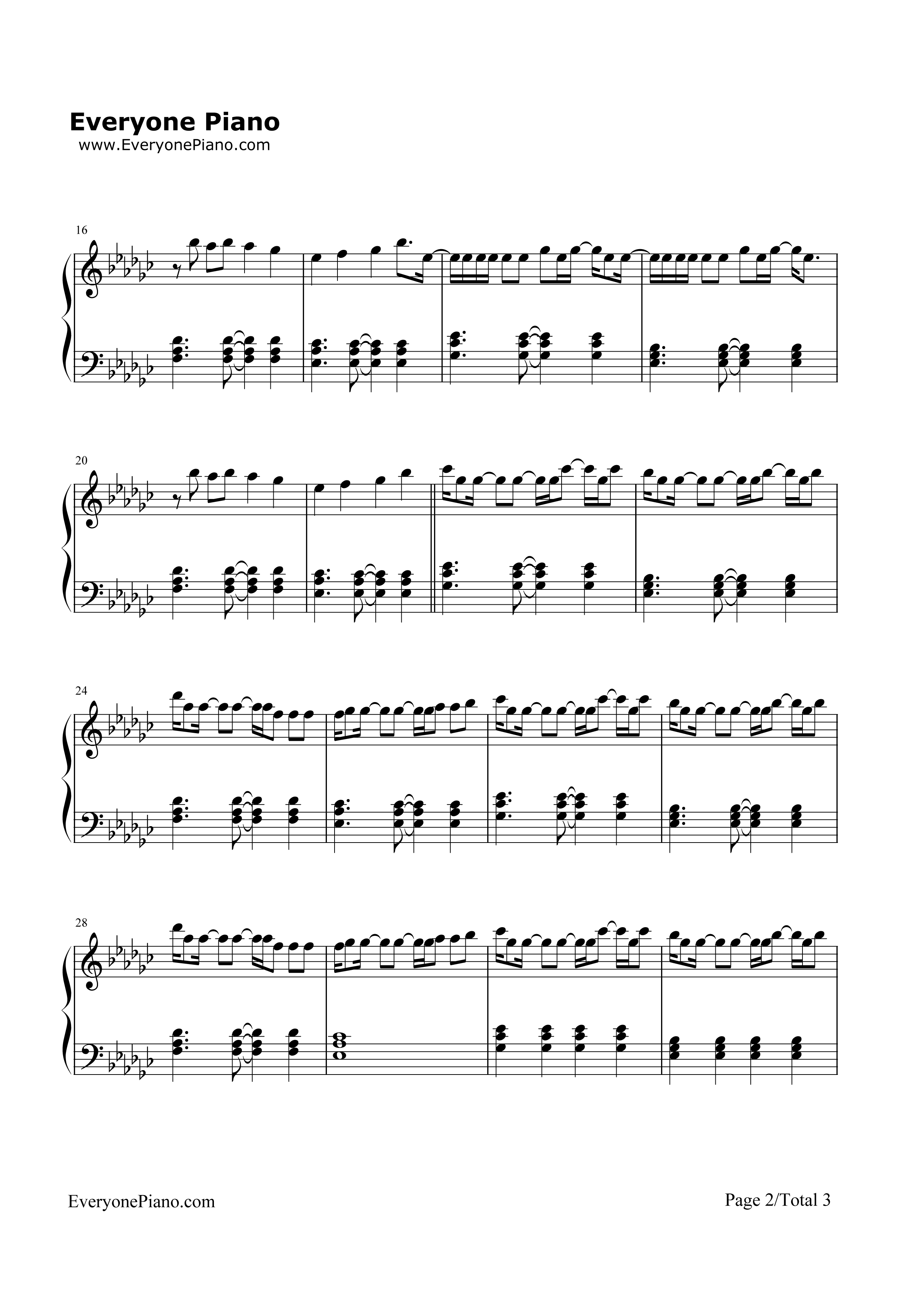 Raging钢琴谱_Kygo_&_Kodaline