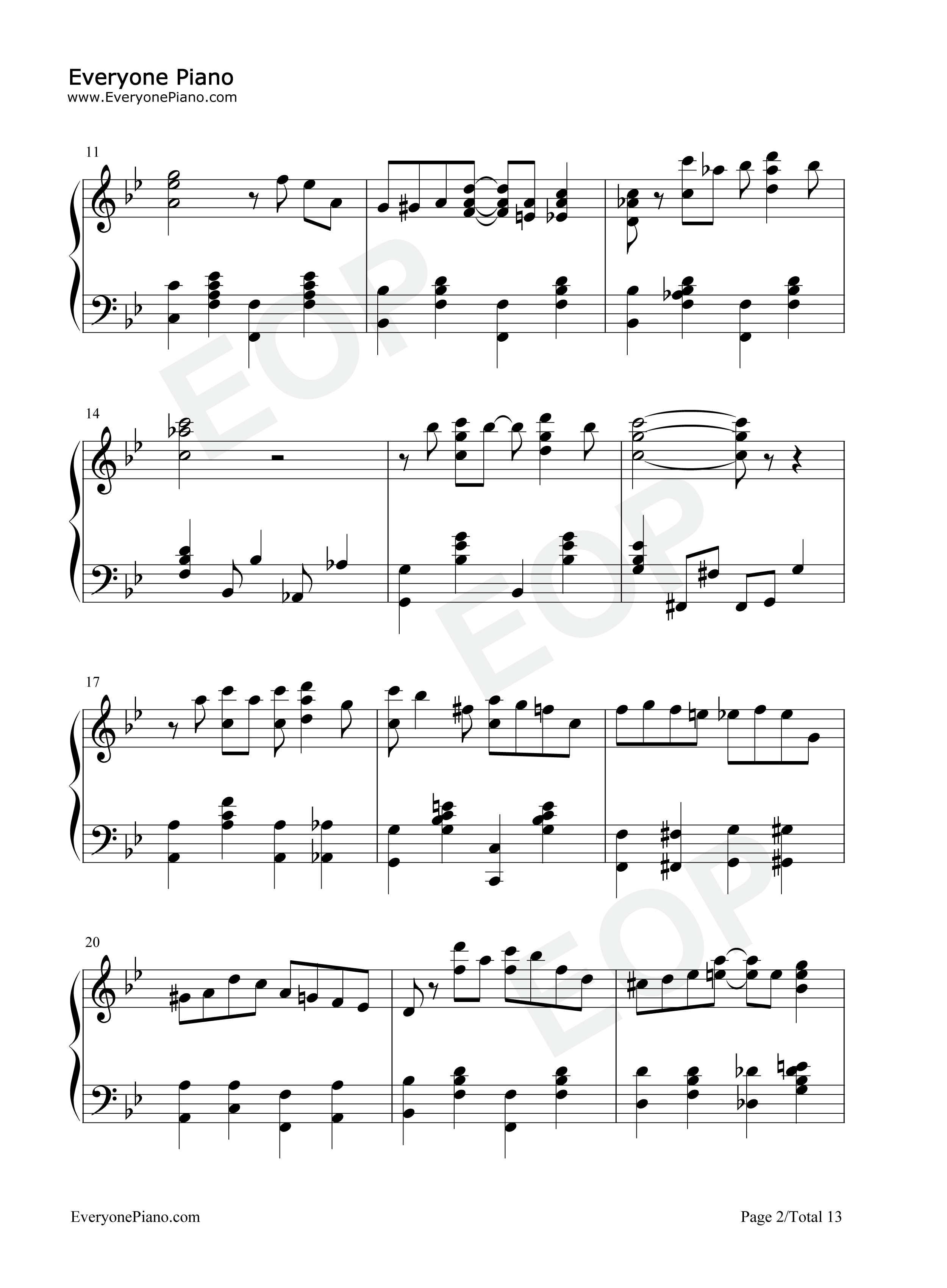Shreveport_Stomp钢琴谱_Jelly_Roll_Morton