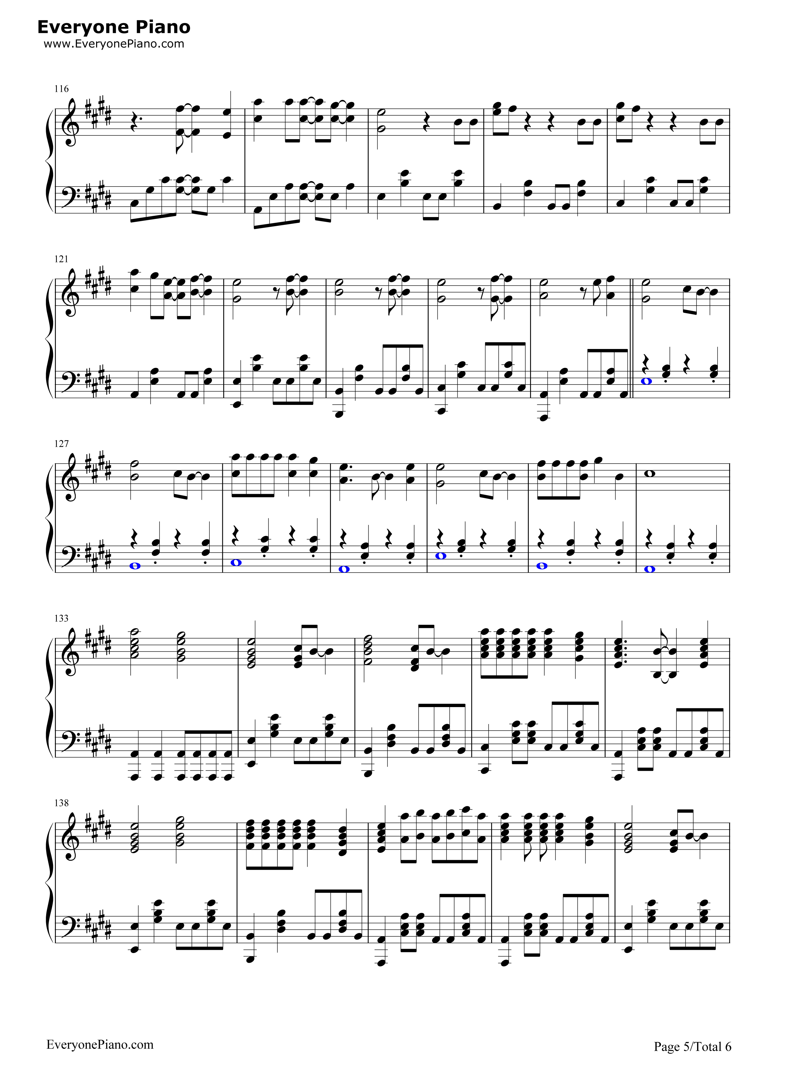 Mean钢琴谱_Taylor_Swift