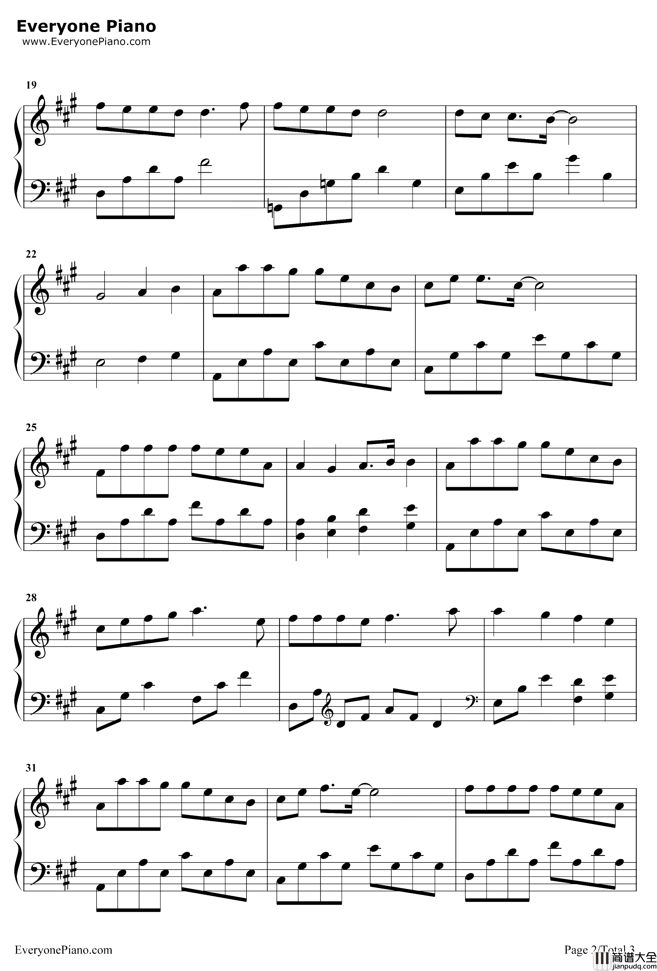 小欢喜钢琴谱_刘瑞琦_小欢喜同名主题曲