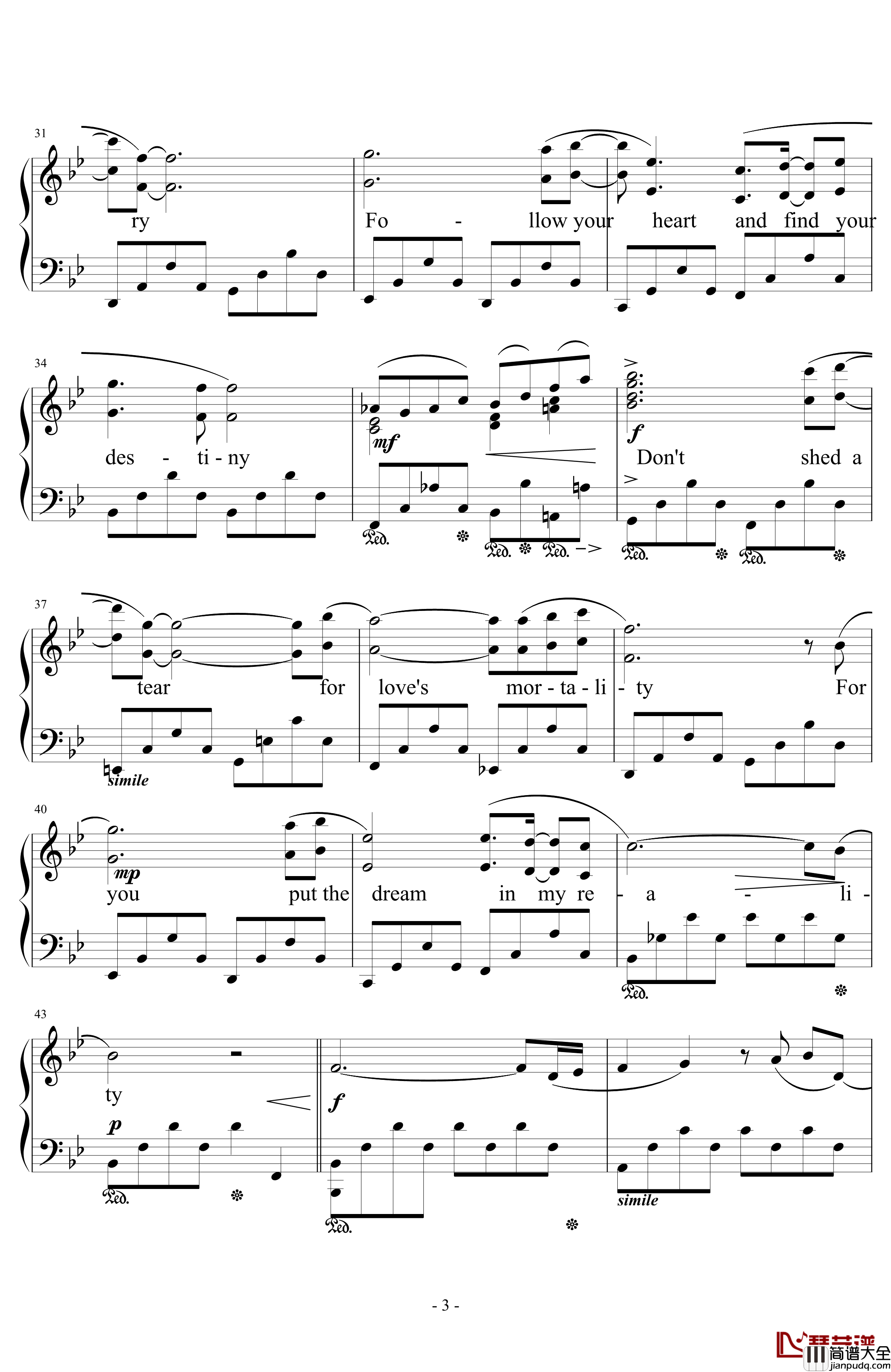 Kiss_Me_Good_Bye钢琴谱_最终幻想12主题曲_Angela_Aki