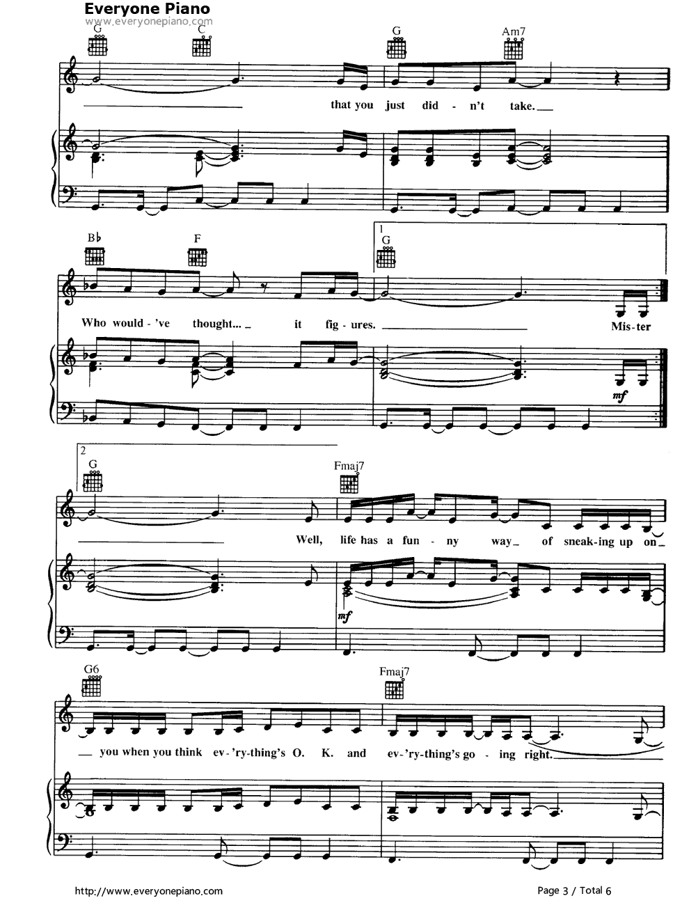 Ironic钢琴谱_Alanis_Morissette