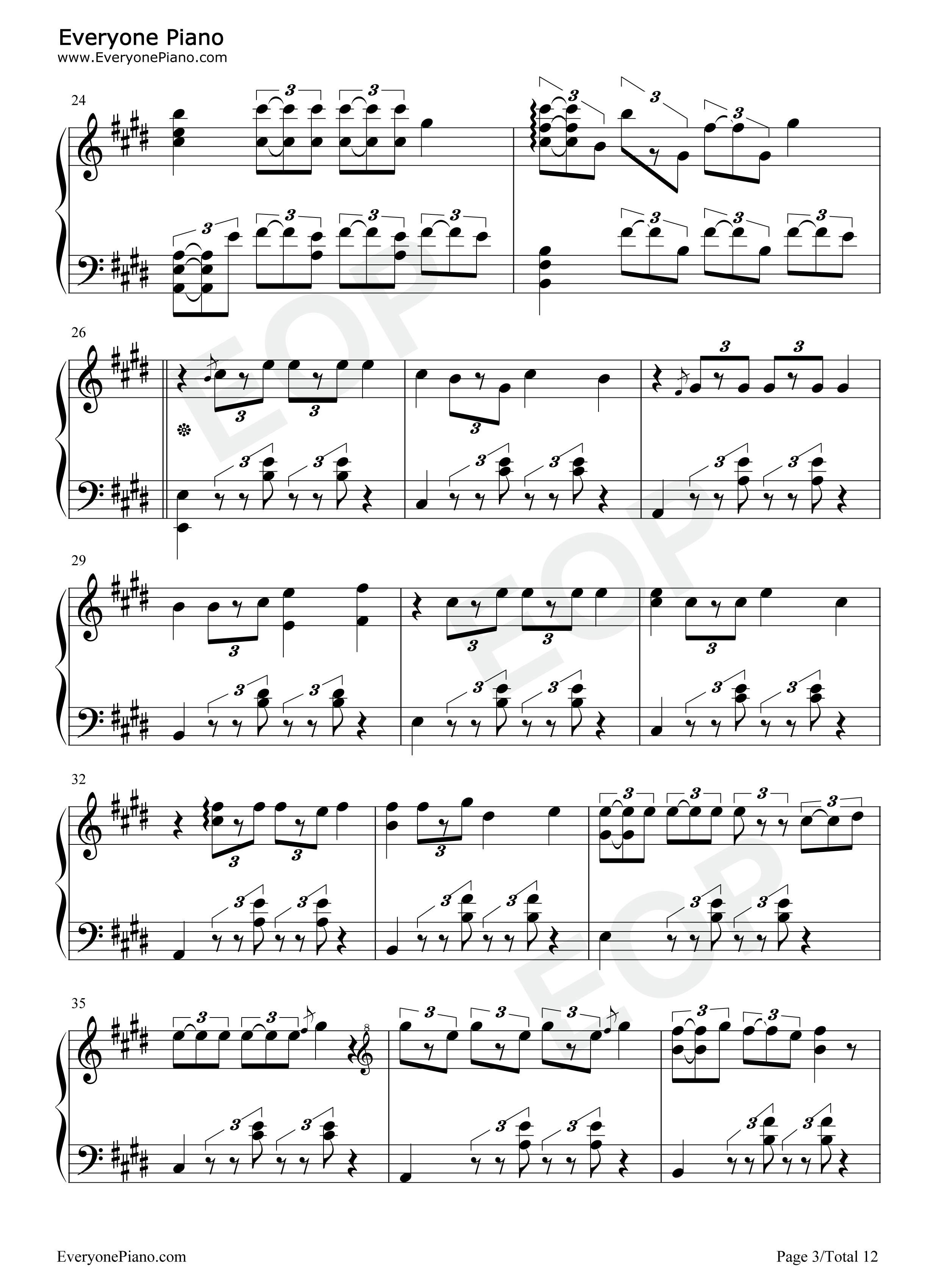 冬至钢琴谱_音阙诗听_王梓钰