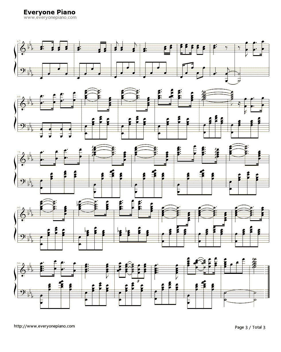 心的冲动钢琴谱_理查德克莱德曼__Richard_Clayderman