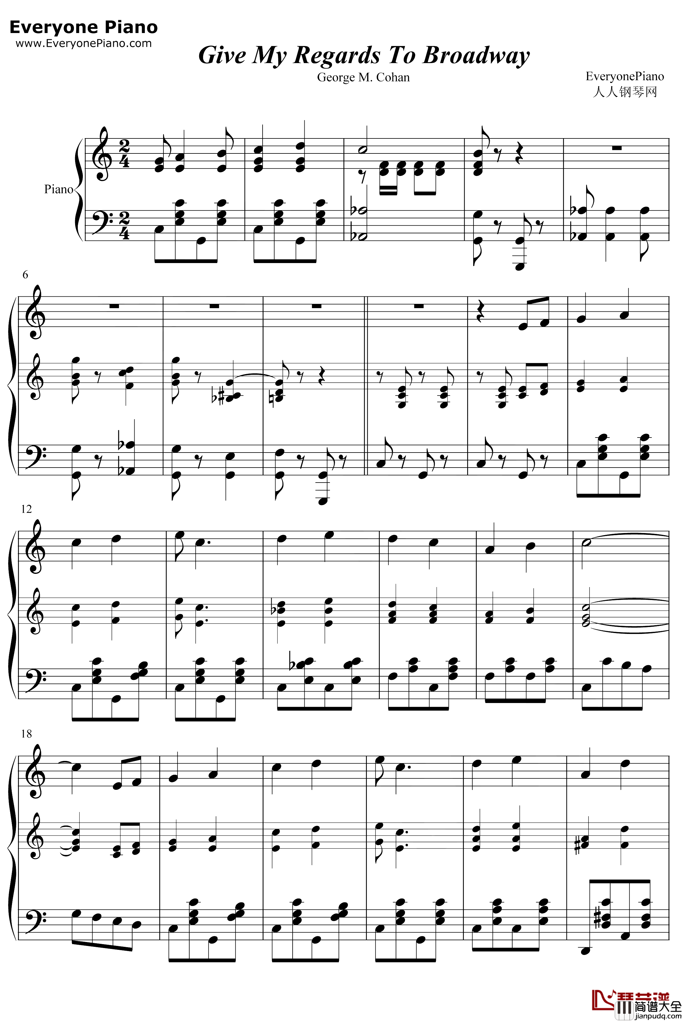 The_Stars_and_Stripes_Forever钢琴谱_John_Philip_Sousa