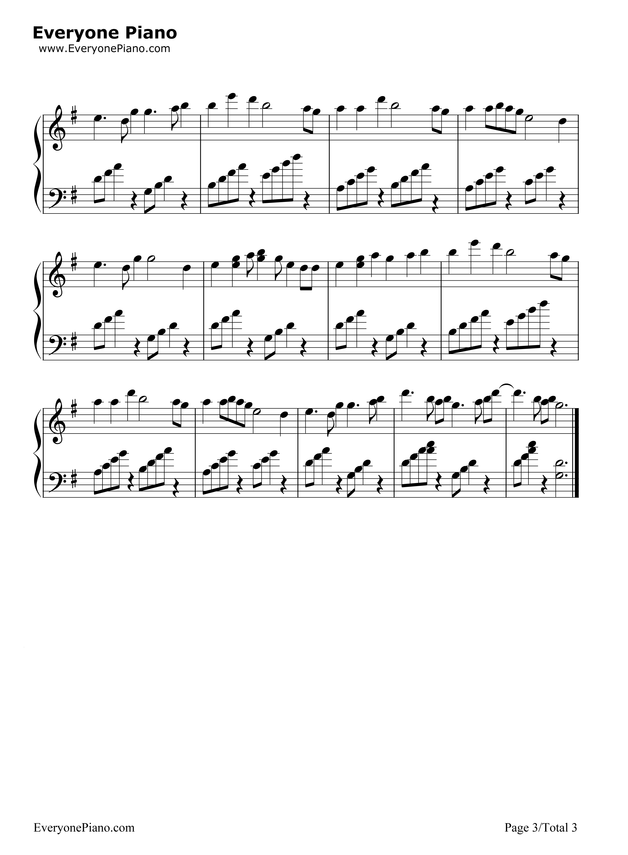 Give_Me_Your_Hand钢琴谱_乔治·温斯顿