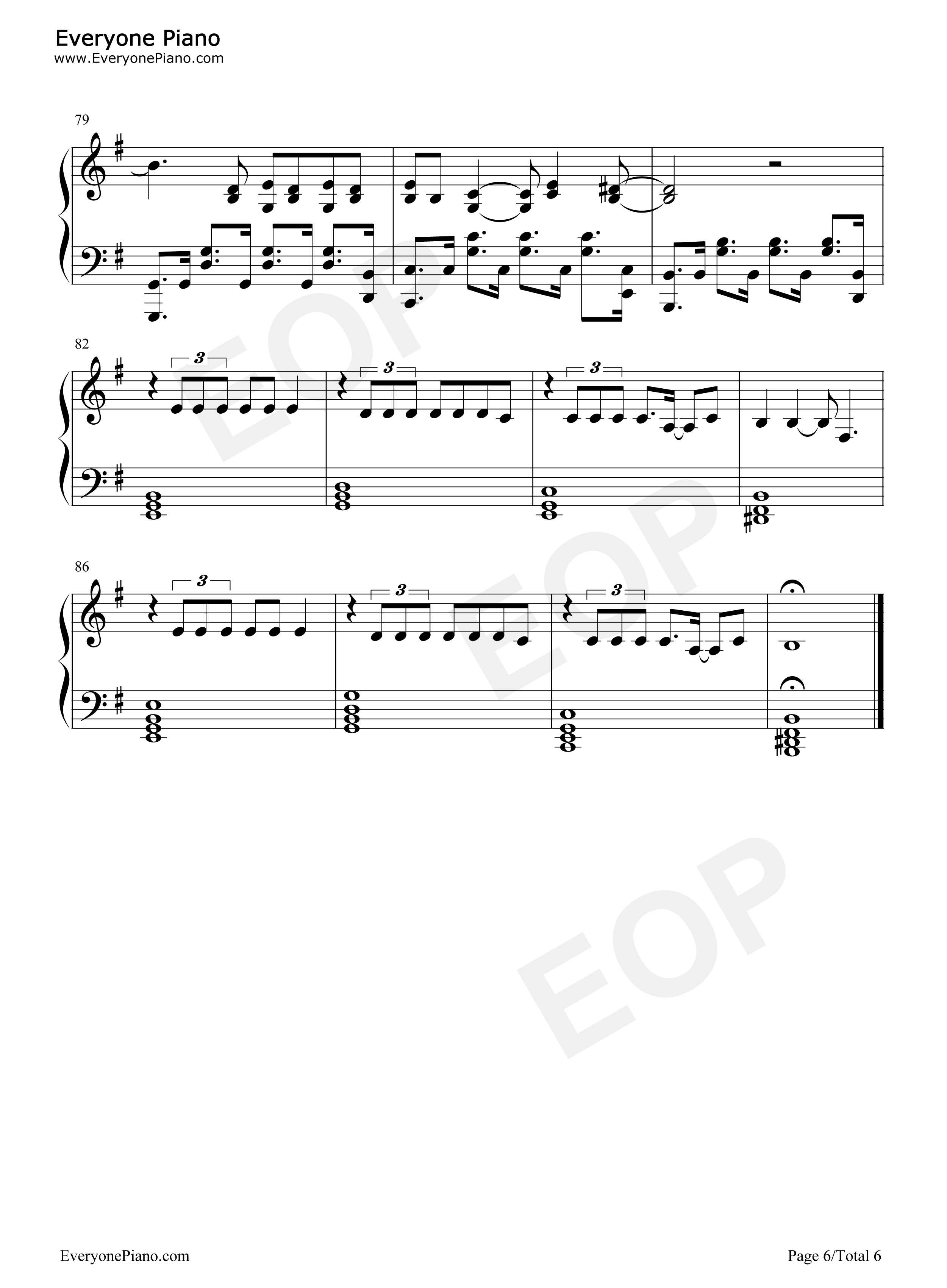 Oh_My_God钢琴谱_(G)I_dle