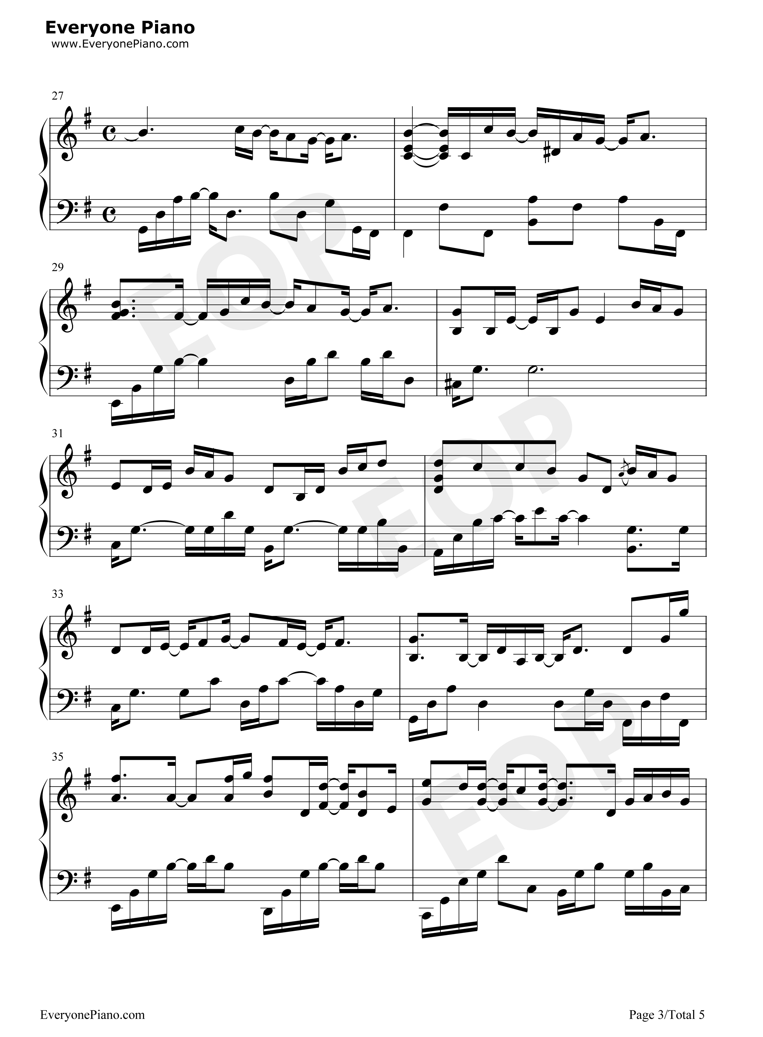 从窗口看到的风景钢琴谱_李闰珉__Yiruma
