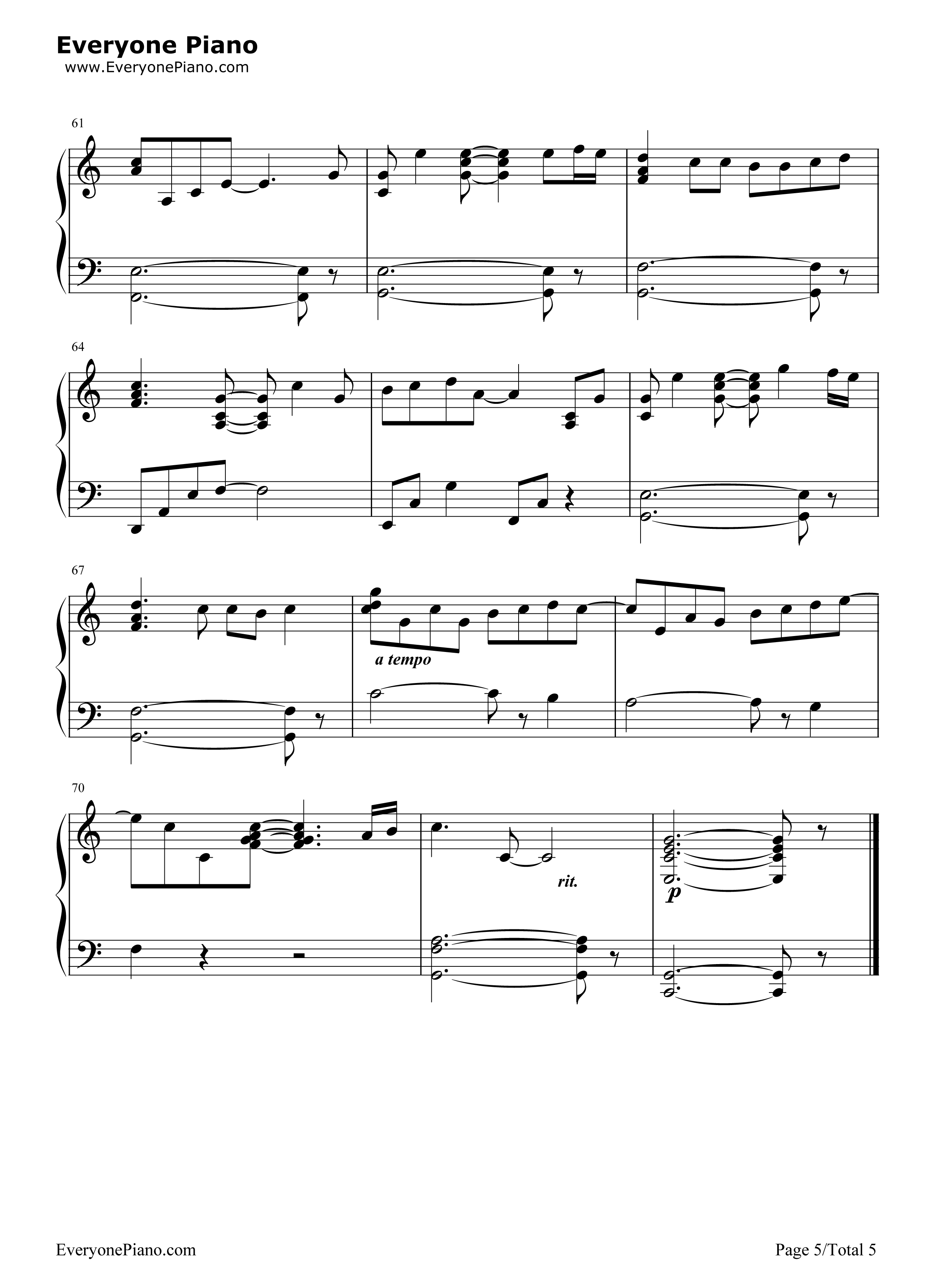 Valentine钢琴谱_Jim_Brickman_Martina_McBride