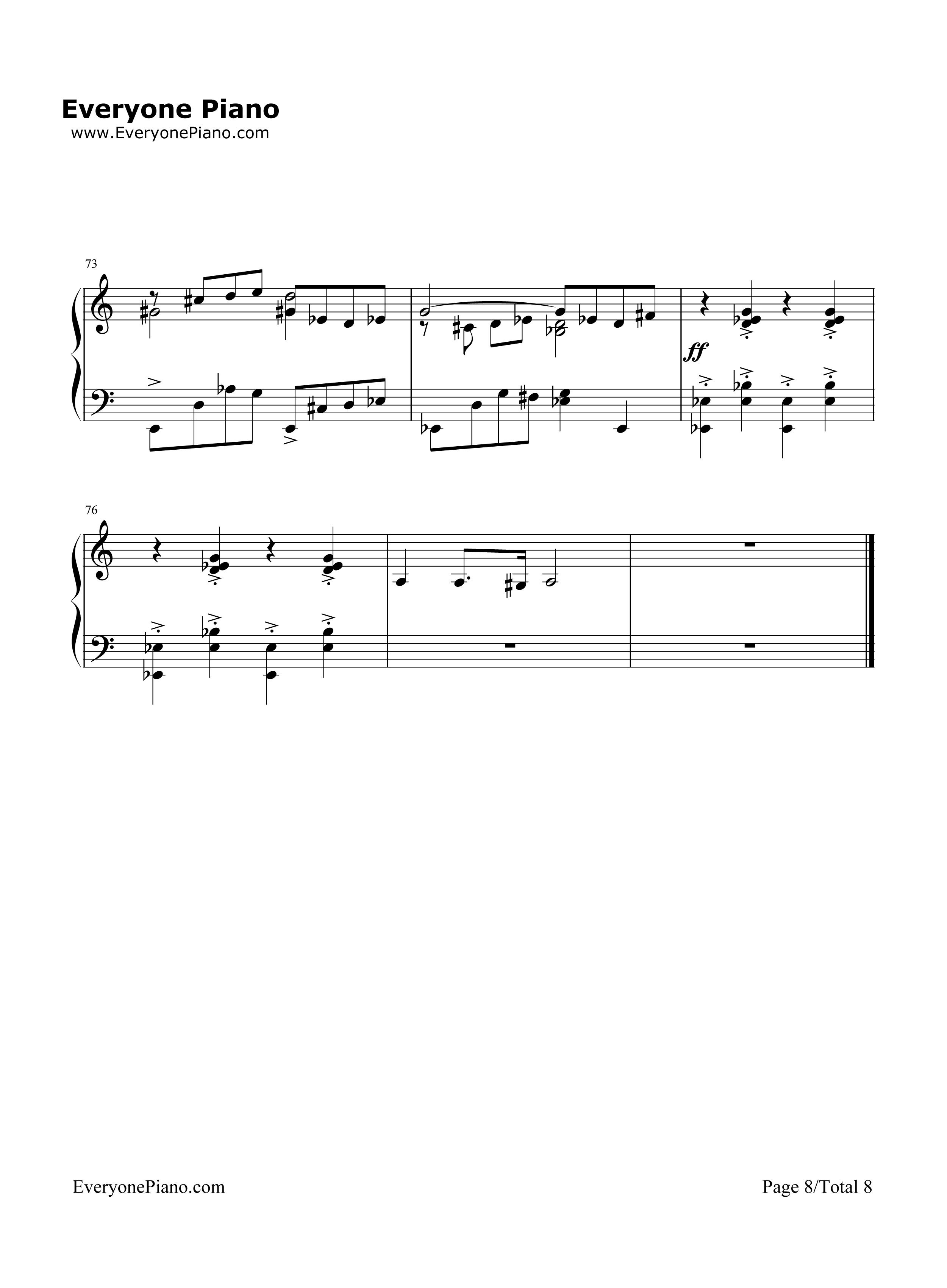 Discombobulate钢琴谱_Hans_Zimmer