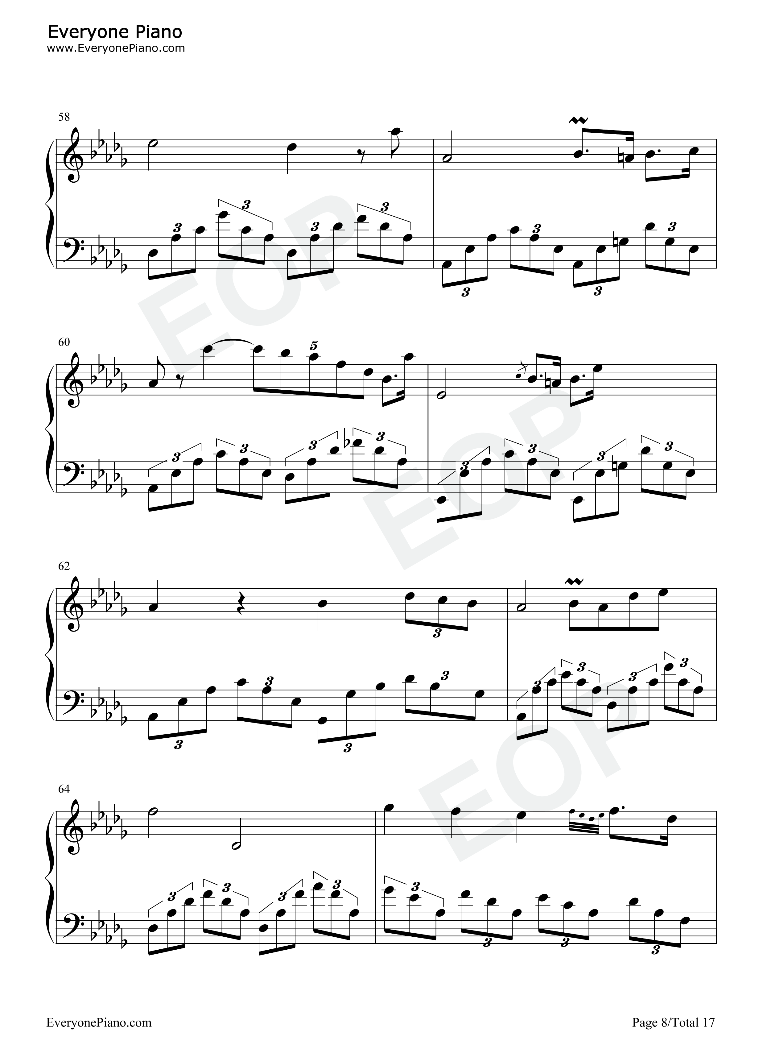 幻想即兴曲钢琴谱_肖邦