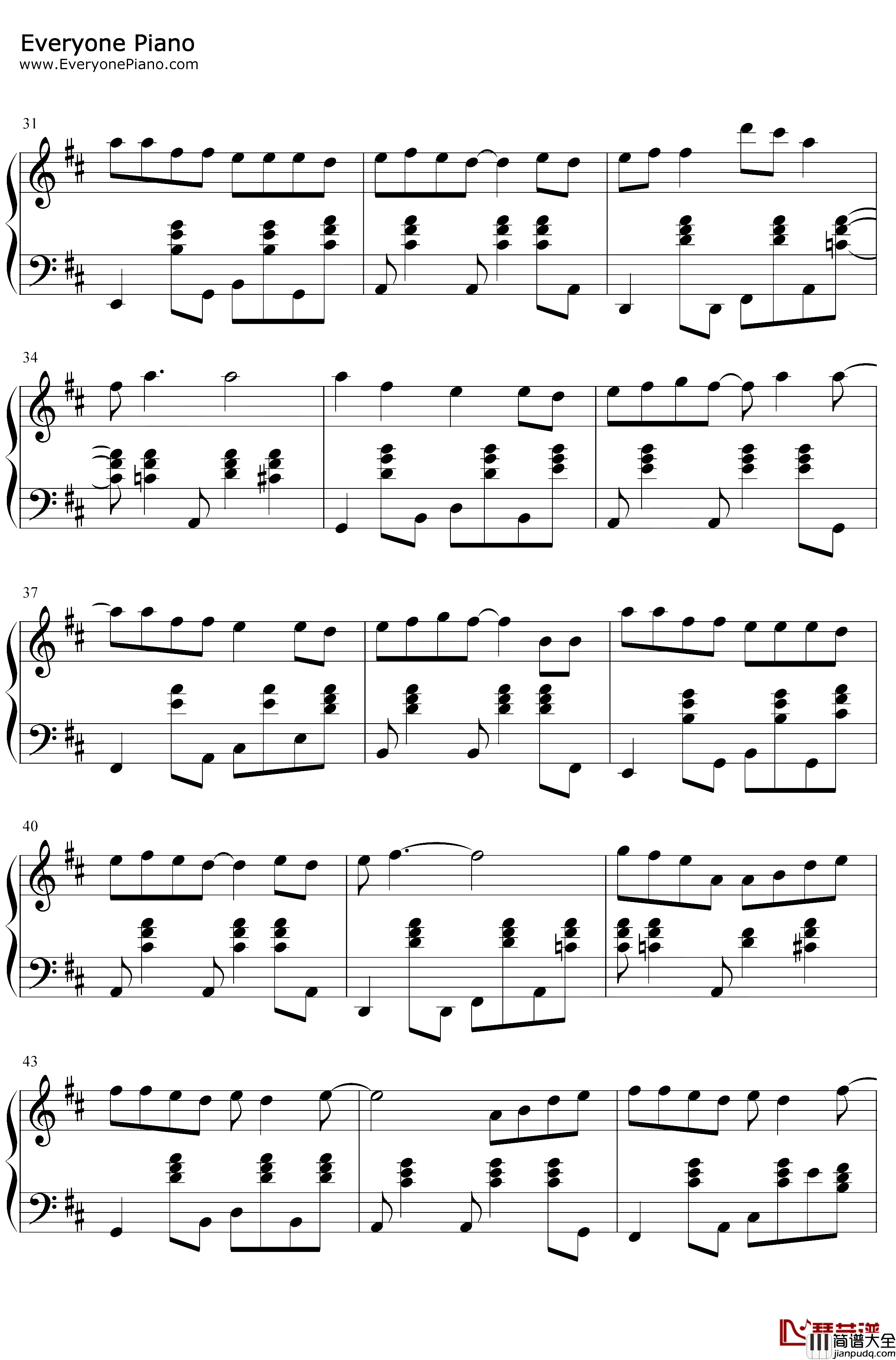 Summertime钢琴谱_cinnamons_夏日时光_史上最甜的日语歌_抖音爆火