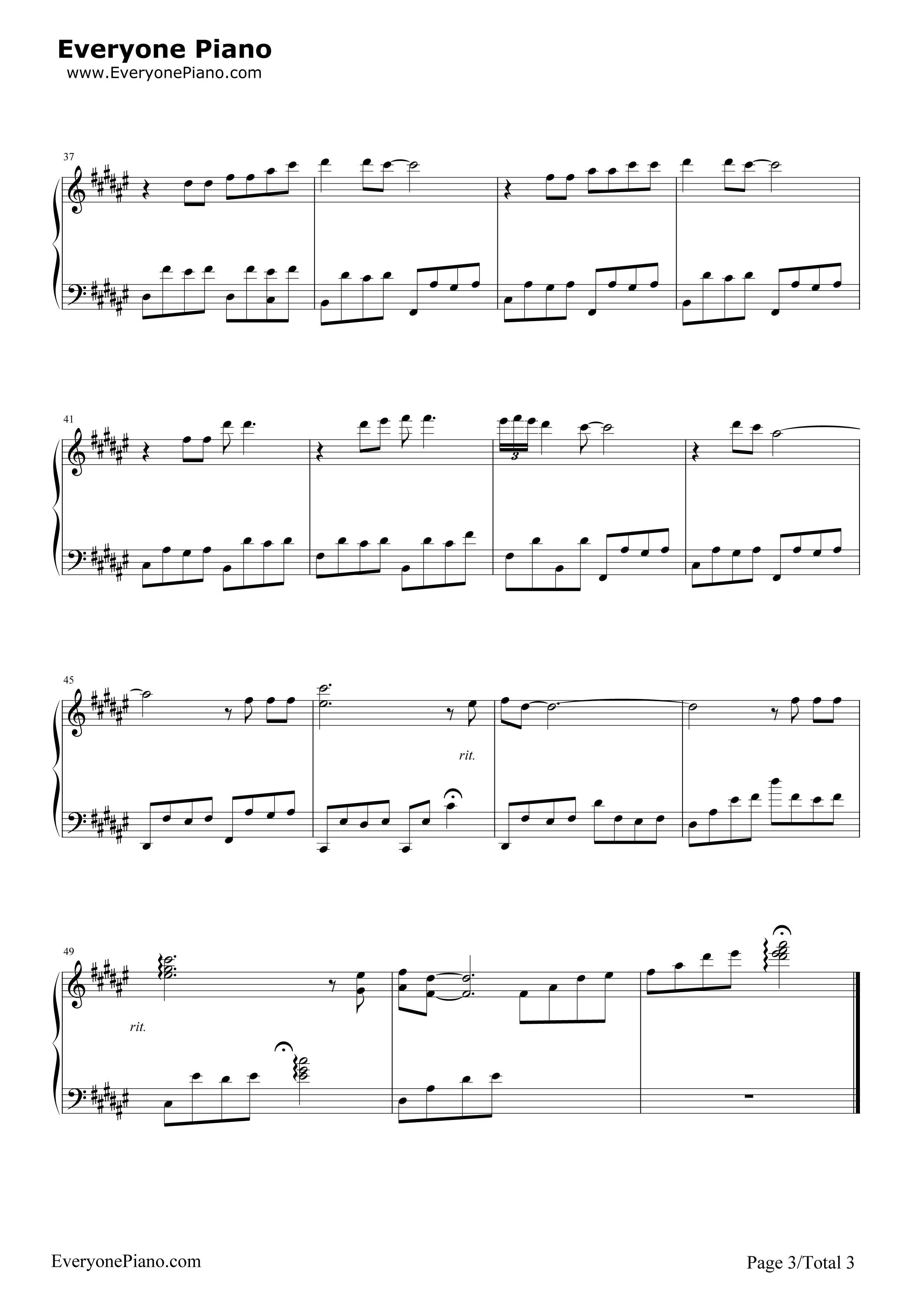 The_Sound_of_Silence钢琴谱_Simon_&_Garfunkel