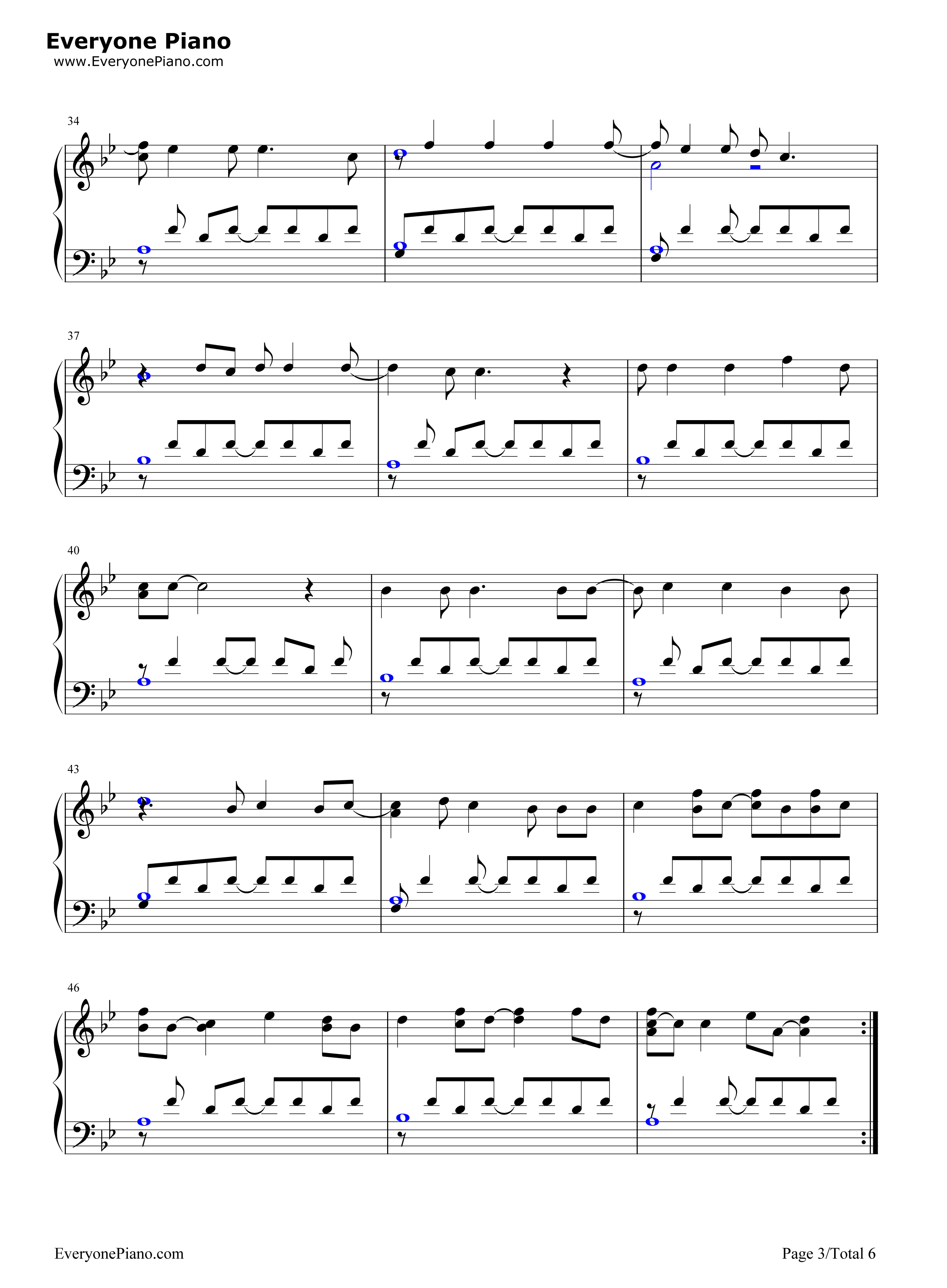 How_to_Save_a_Life钢琴谱_The_Fray