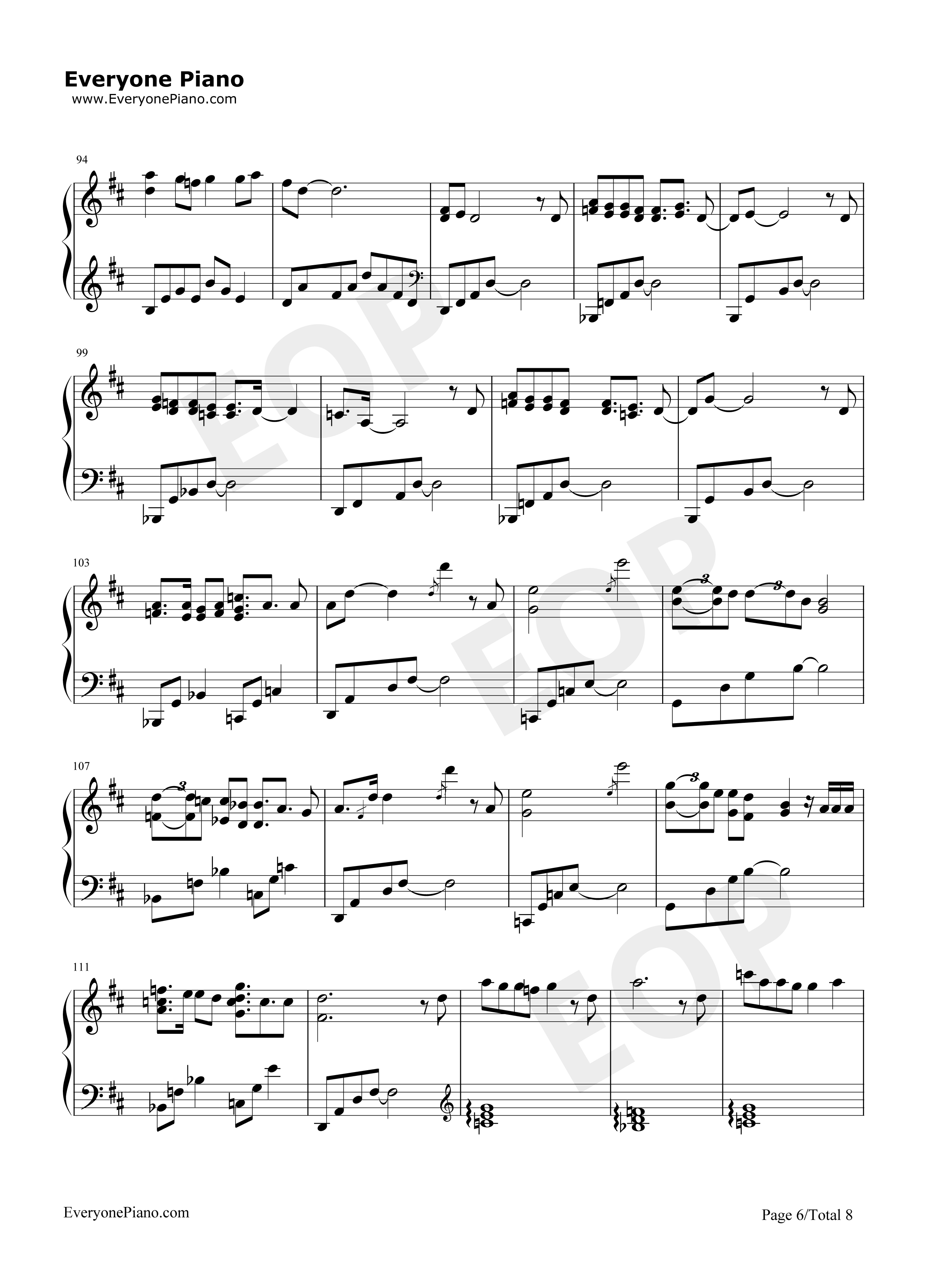 流浪地球组曲钢琴谱_流浪地球