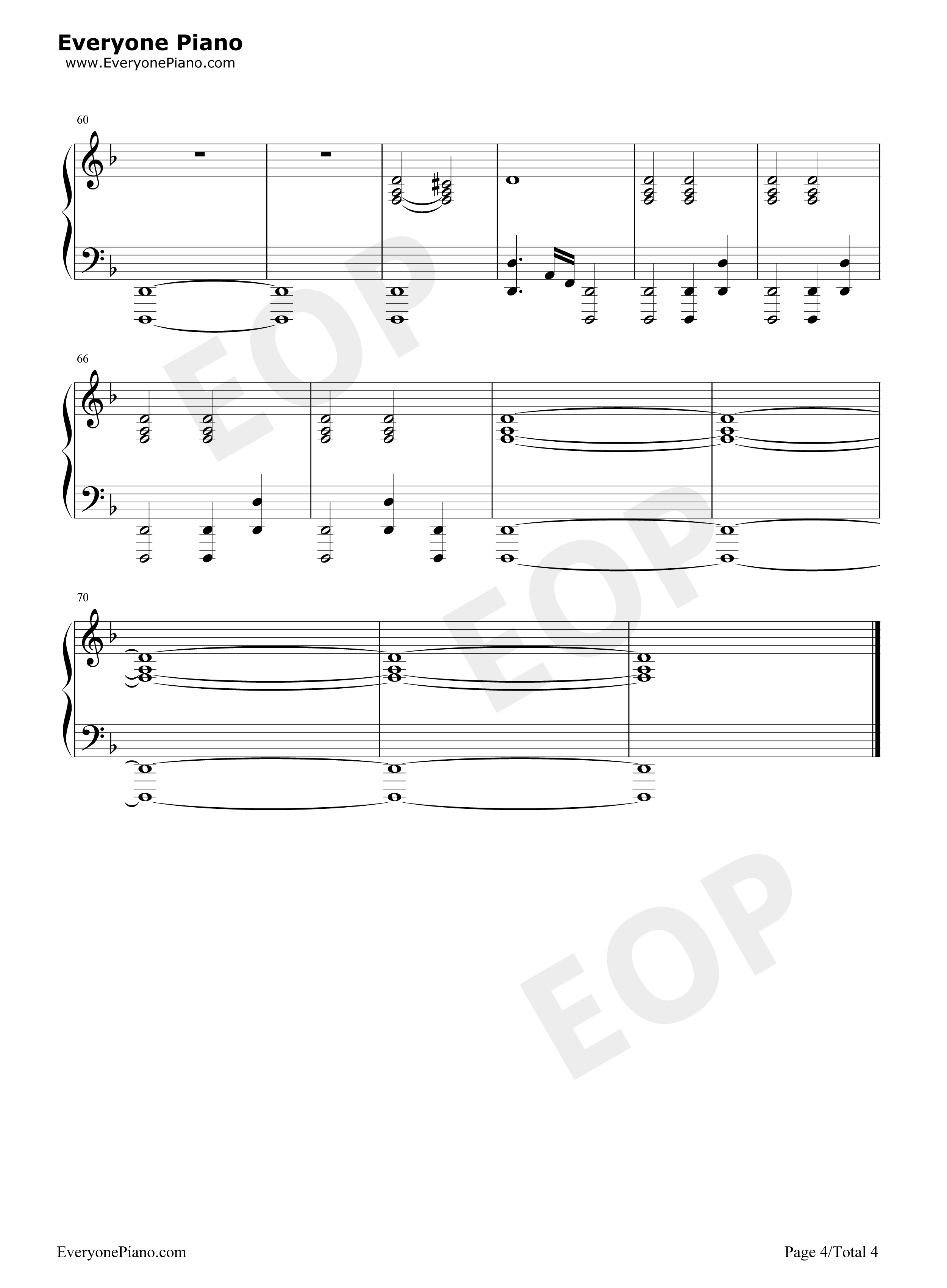 Days_Gone主题曲钢琴谱_Nathan_Whitehead