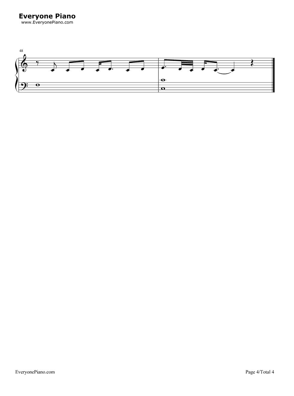 Almost_Lover钢琴谱_A_Fine_Frenzy
