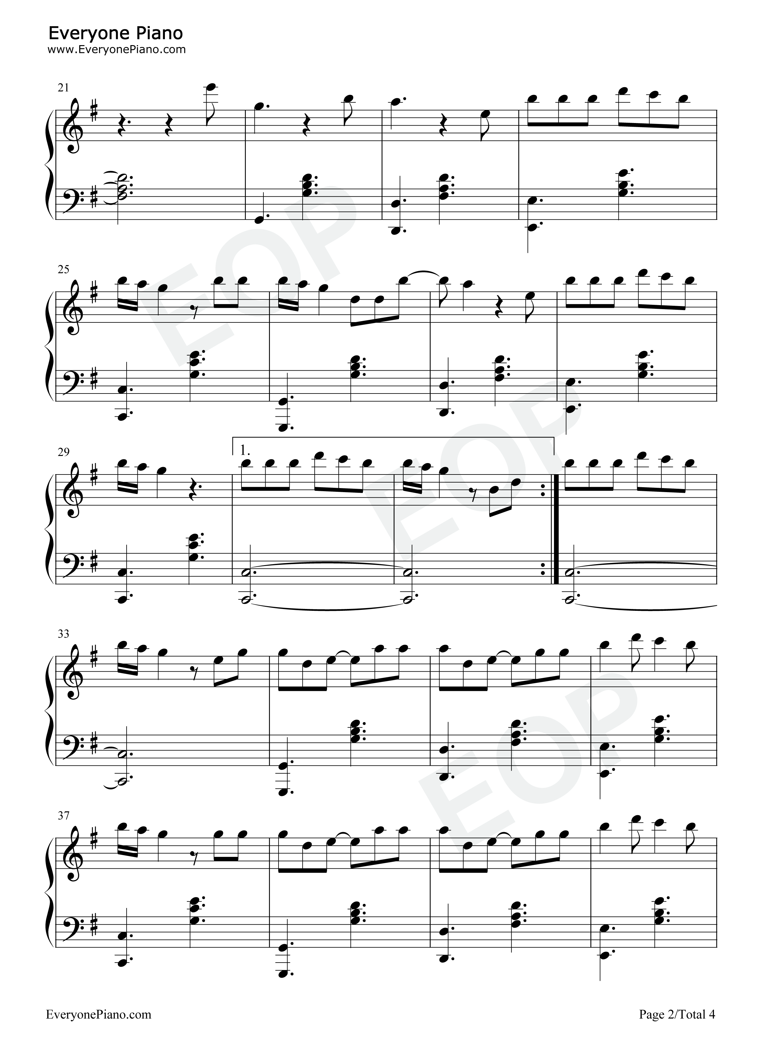 Hold_My_Hand钢琴谱_Lady_Gaga
