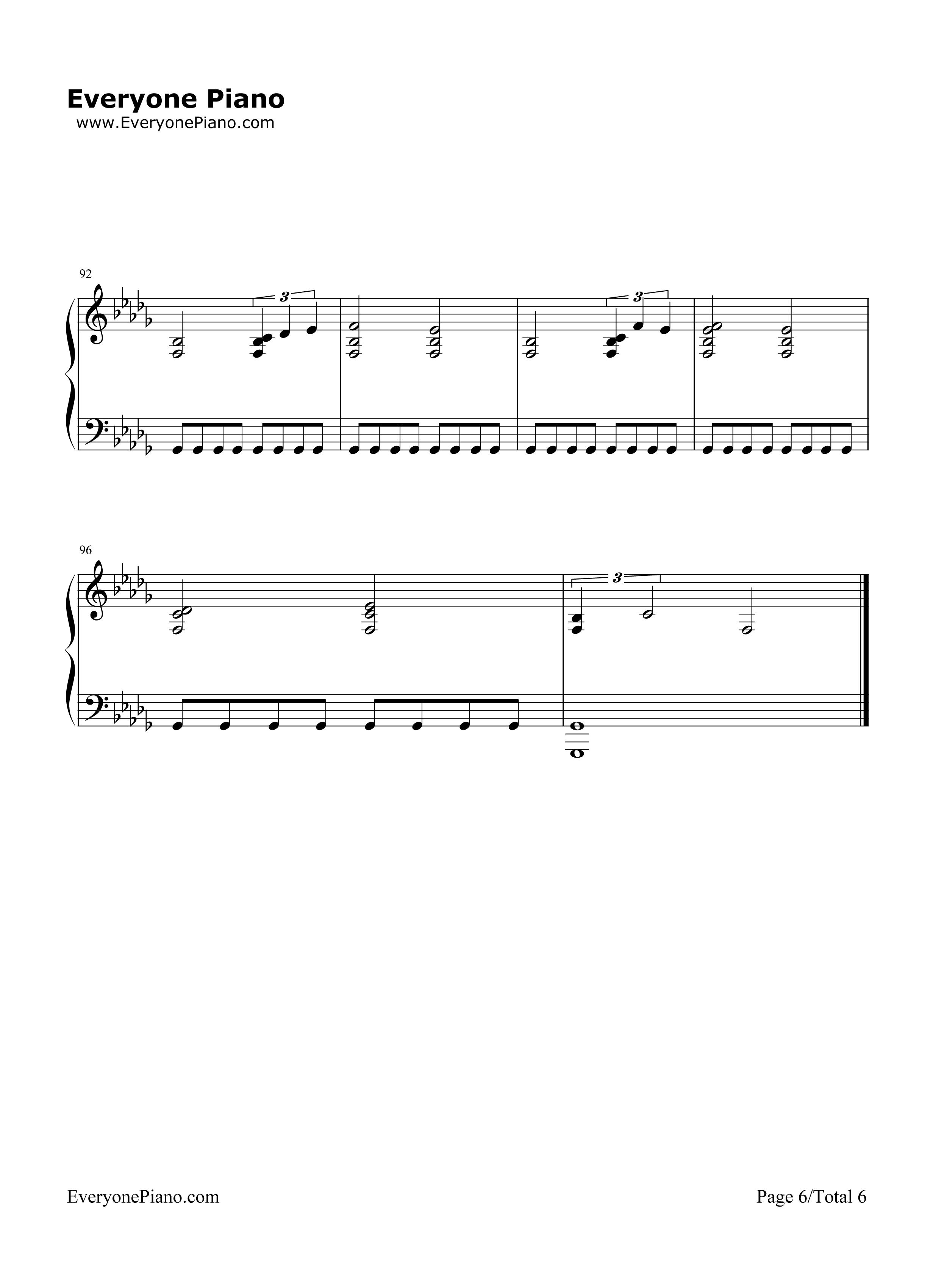 Forbidden_Colours钢琴谱_坂本龙一