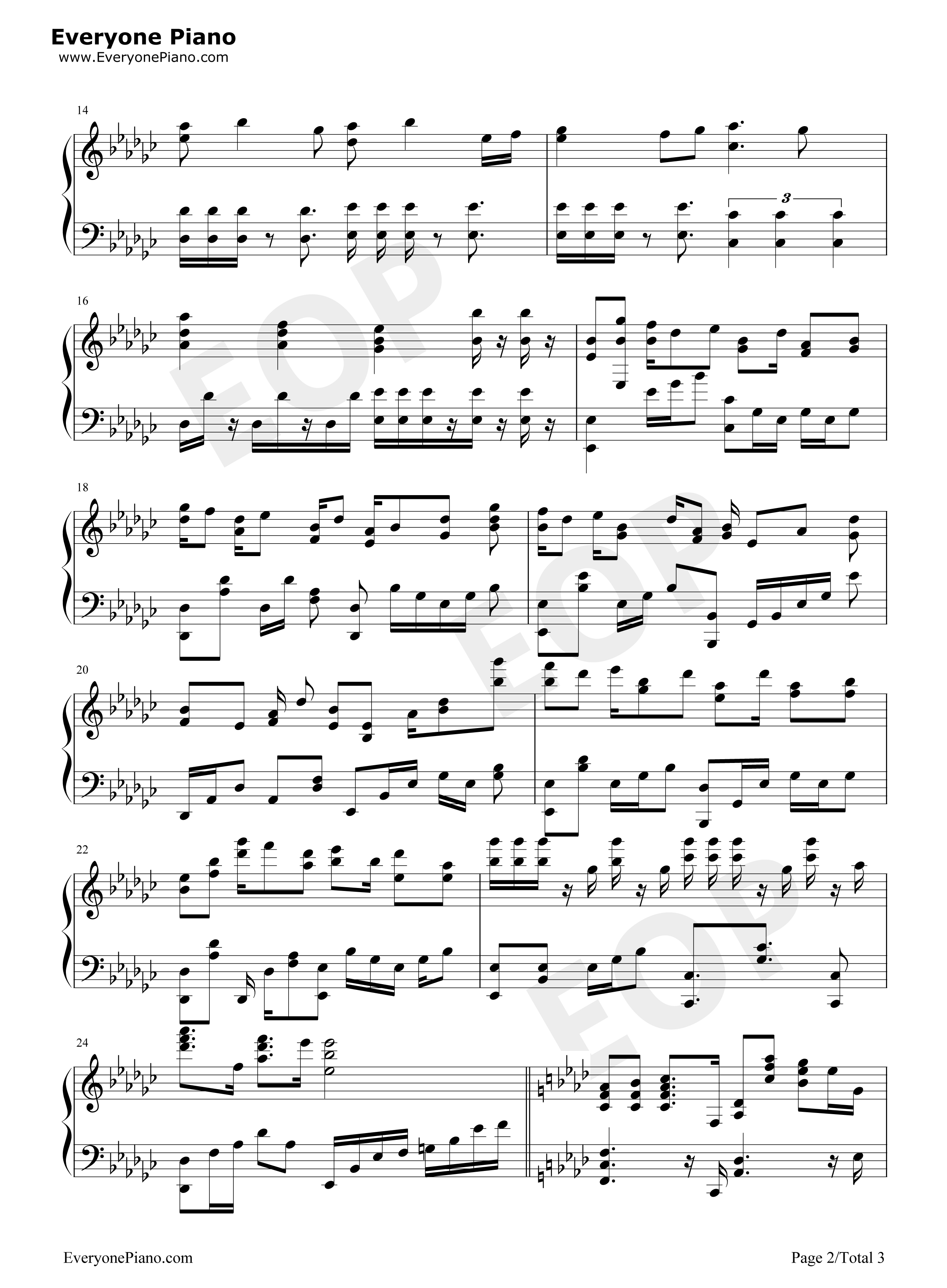 Theme_of_SSS钢琴谱_麻枝准