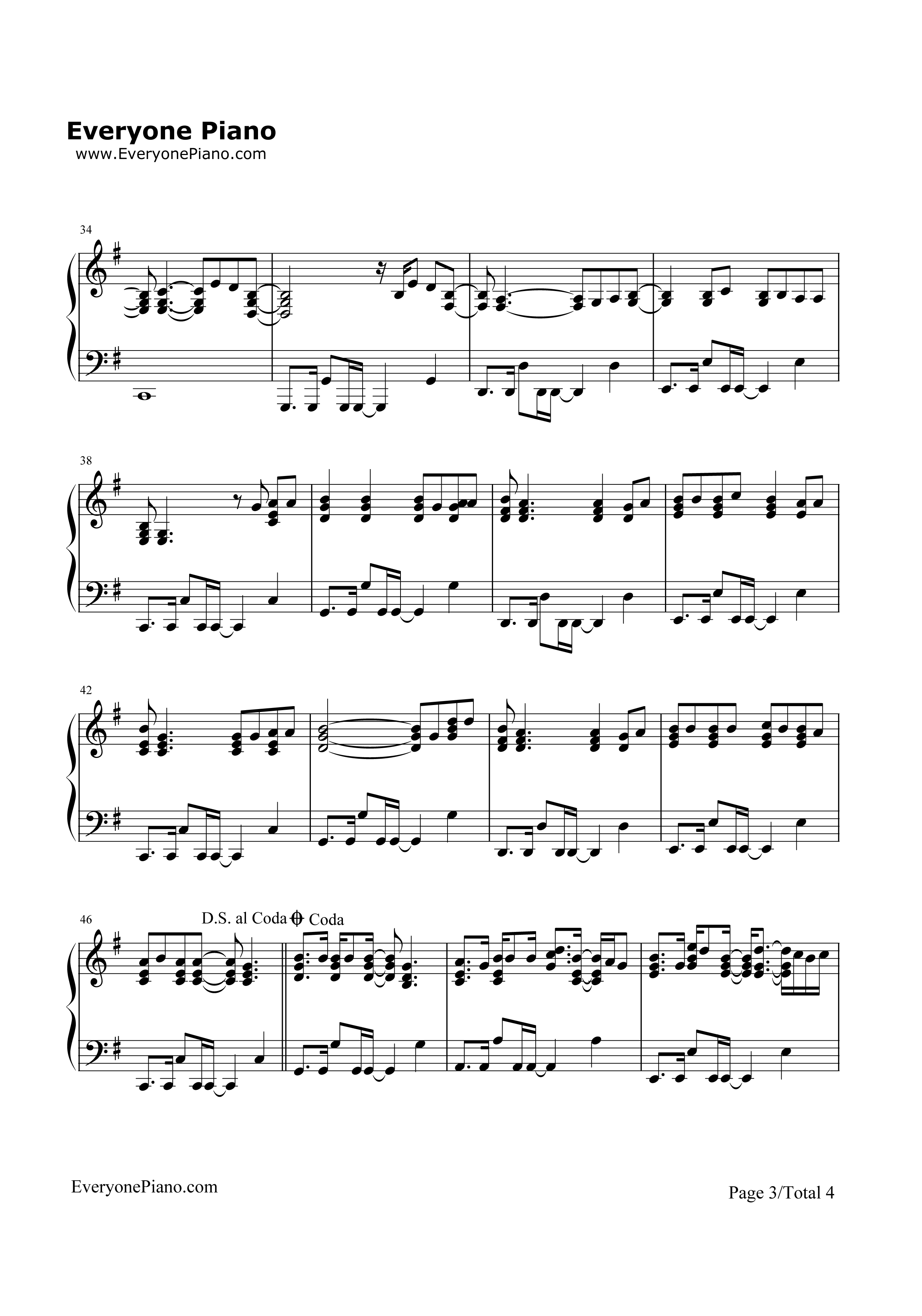 The_War_Is_Over钢琴谱_Kelly_Clarkson
