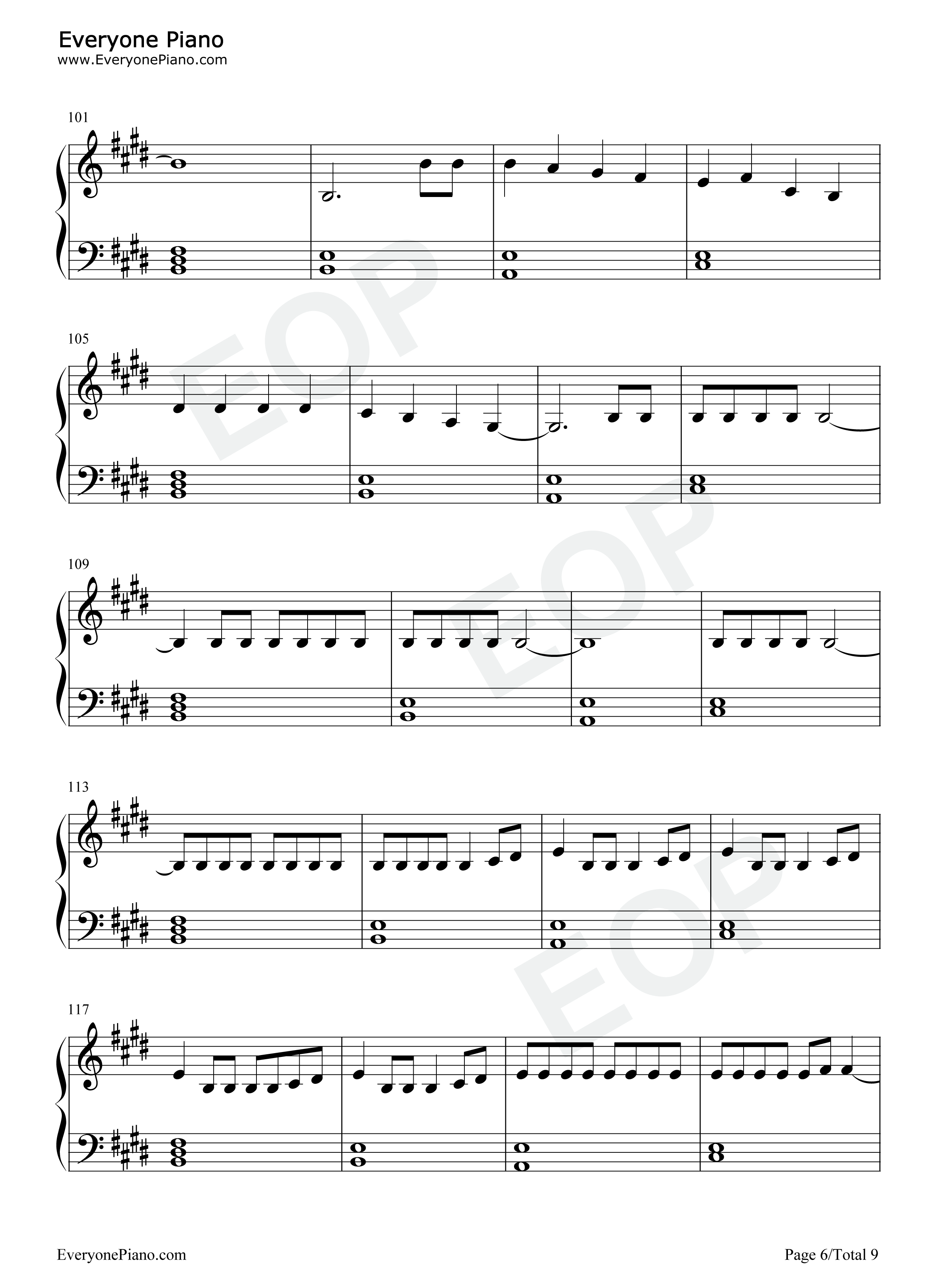 My_Universe钢琴谱_Coldplay_防弹少年团