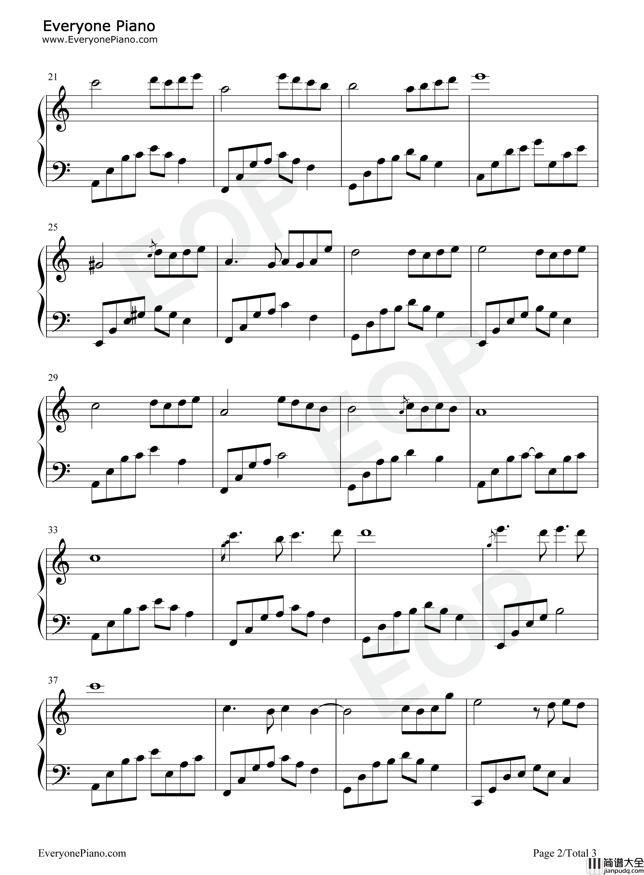 夜的钢琴曲_4钢琴谱_石进
