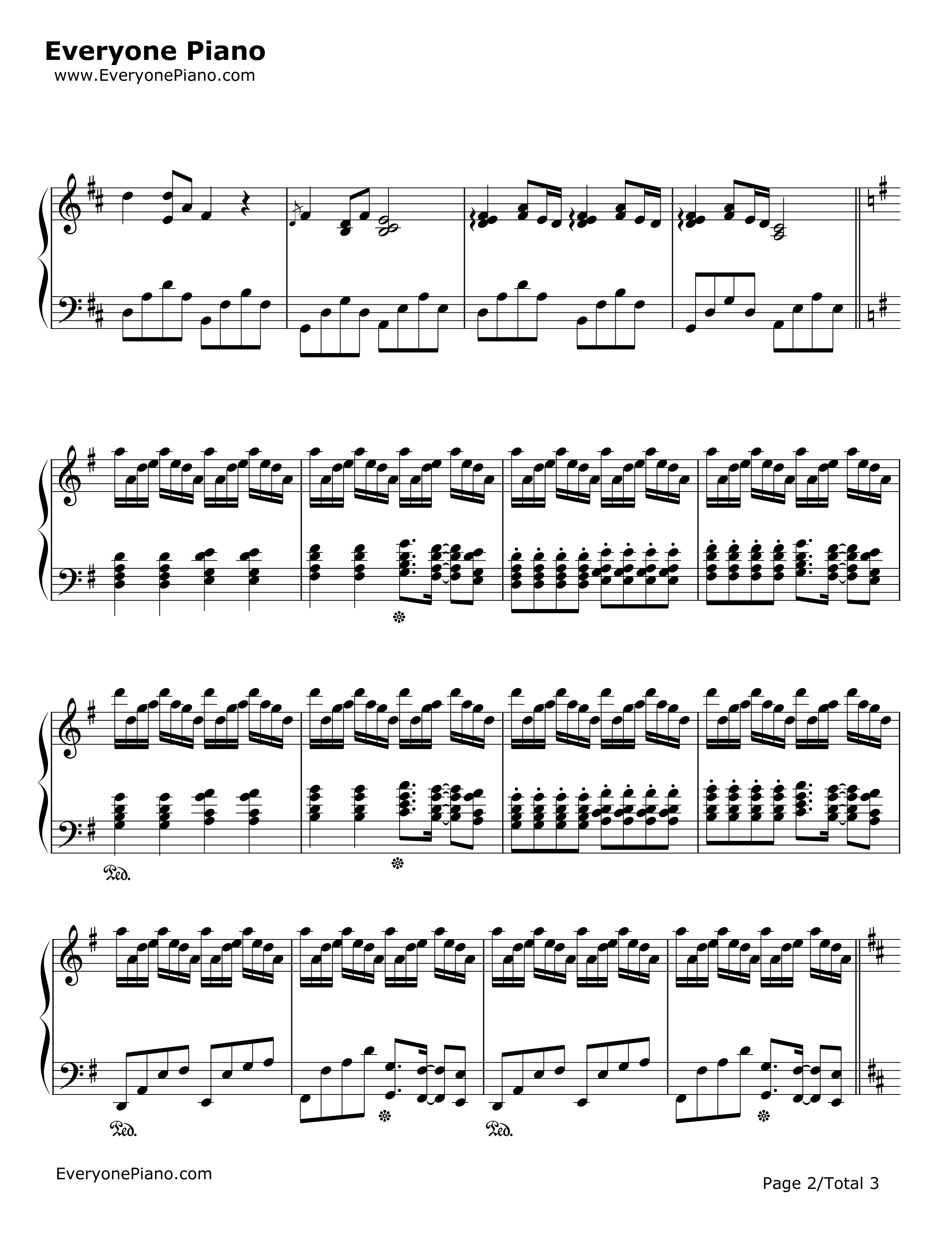 菊次郎的夏天钢琴谱_久石让__Joe_Hisaishi_宫崎骏