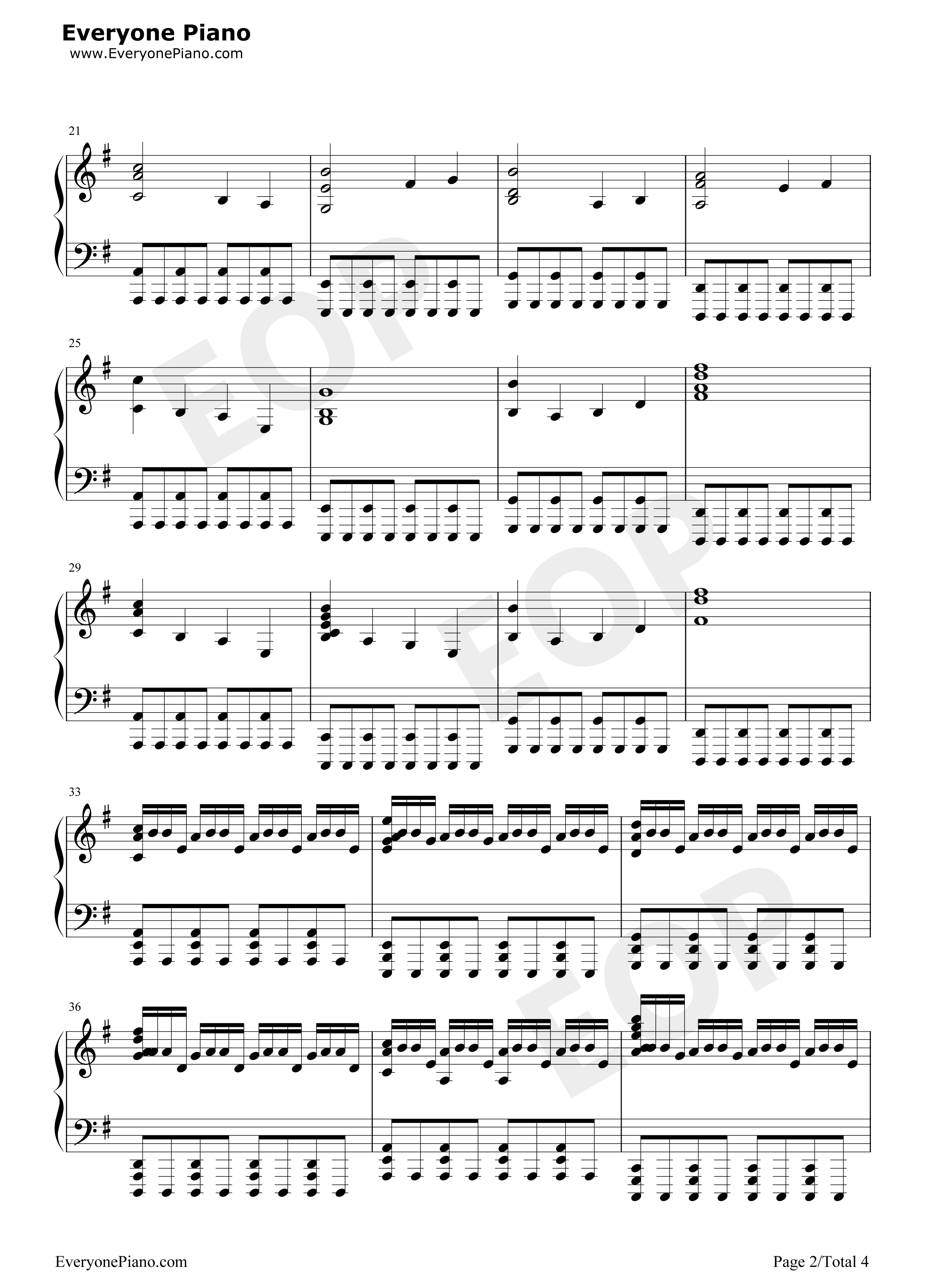 Time钢琴谱_Hans_Zimmer