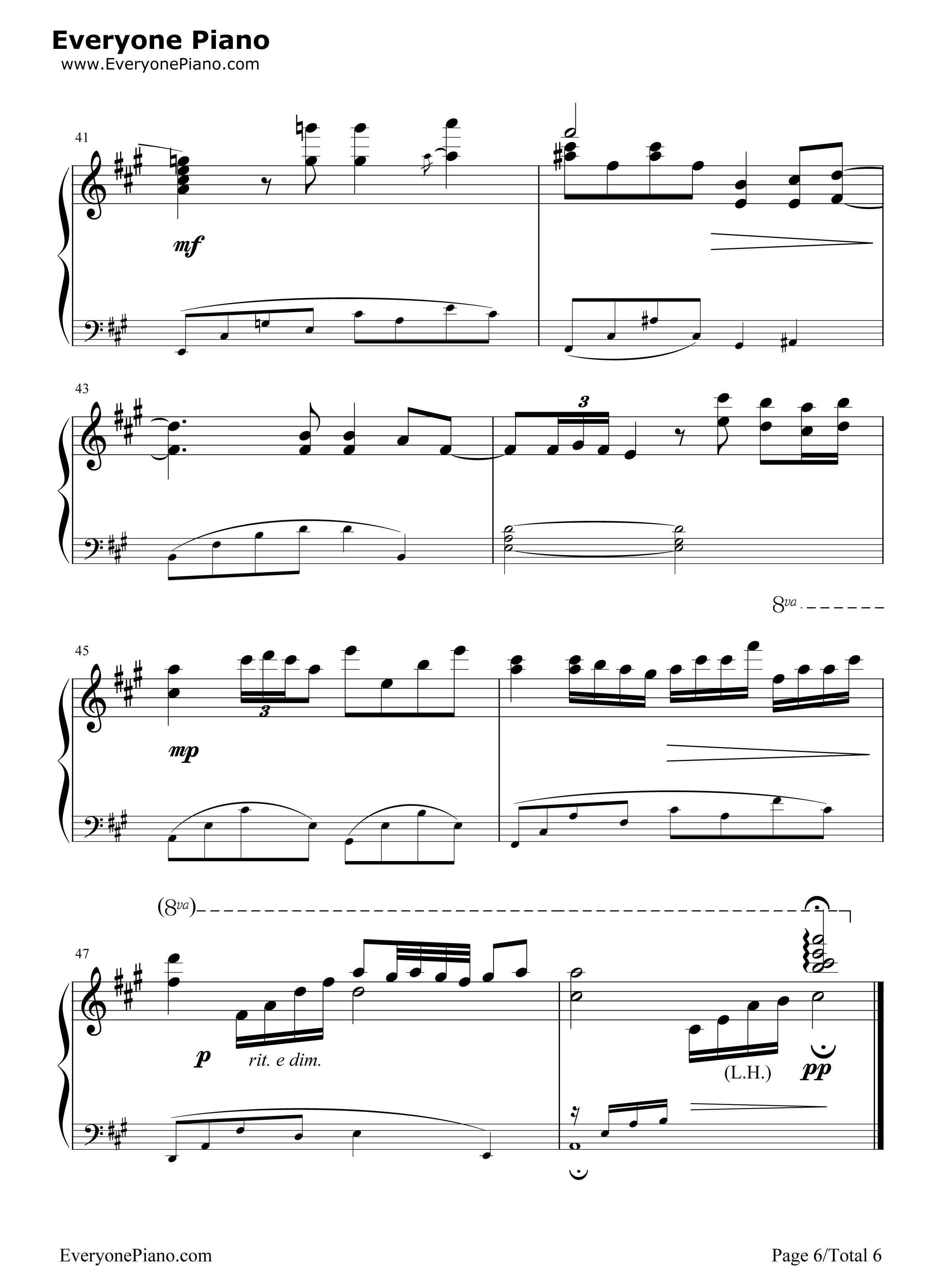 Tears_in_Heaven钢琴谱_Eric_Clapton__艾里克·克莱普顿