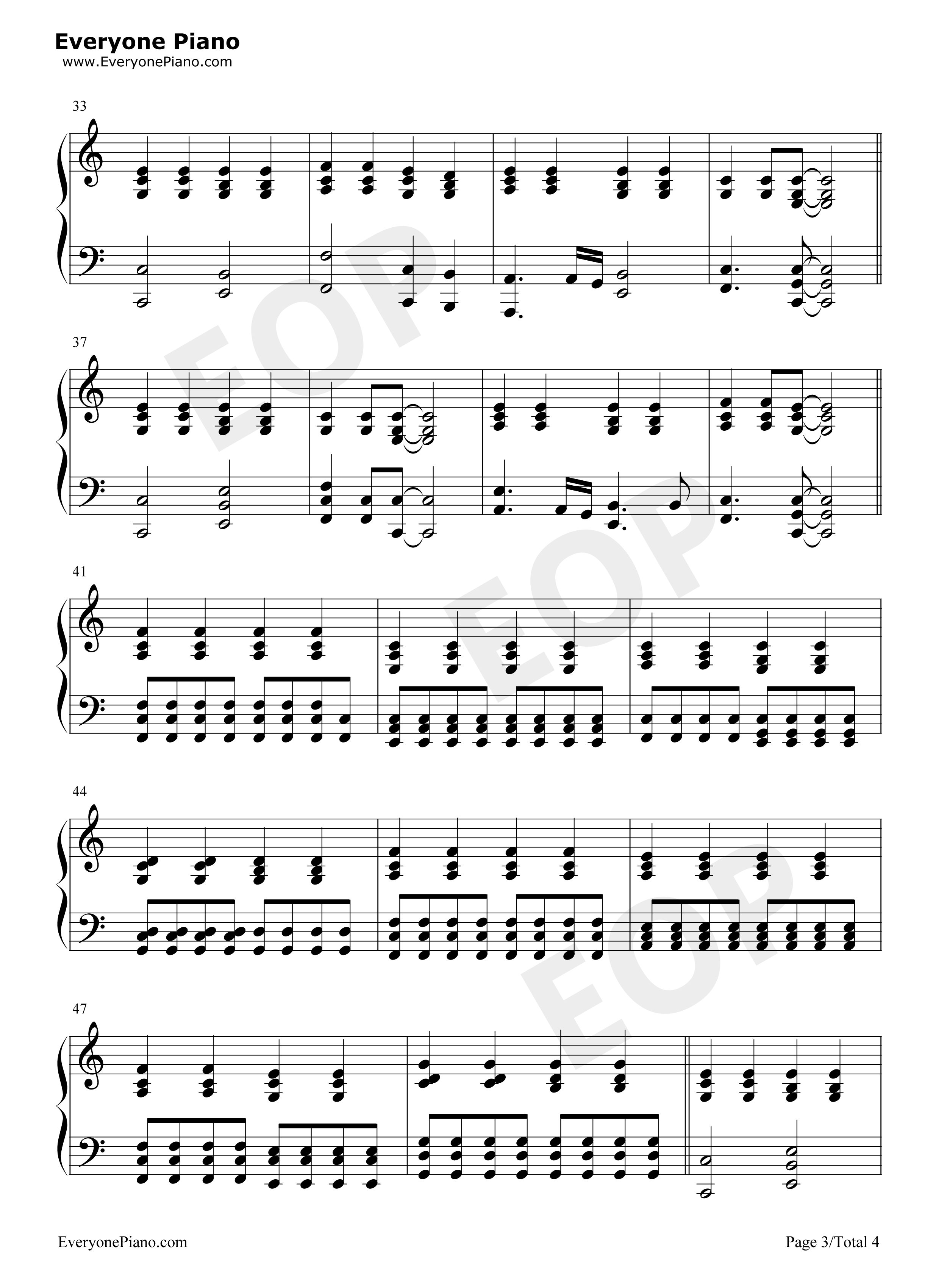 All_This_Time伴奏钢琴谱_OneRepublic