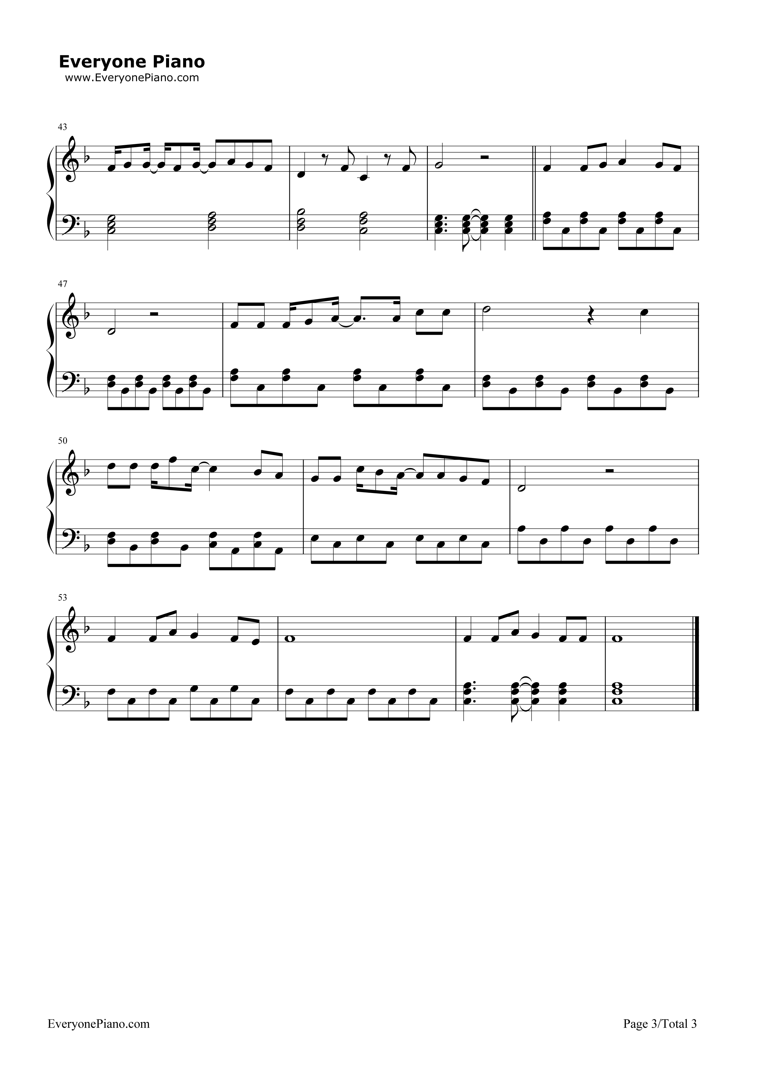 I_Want_to_Write_You_a_Song钢琴谱_One_Direction