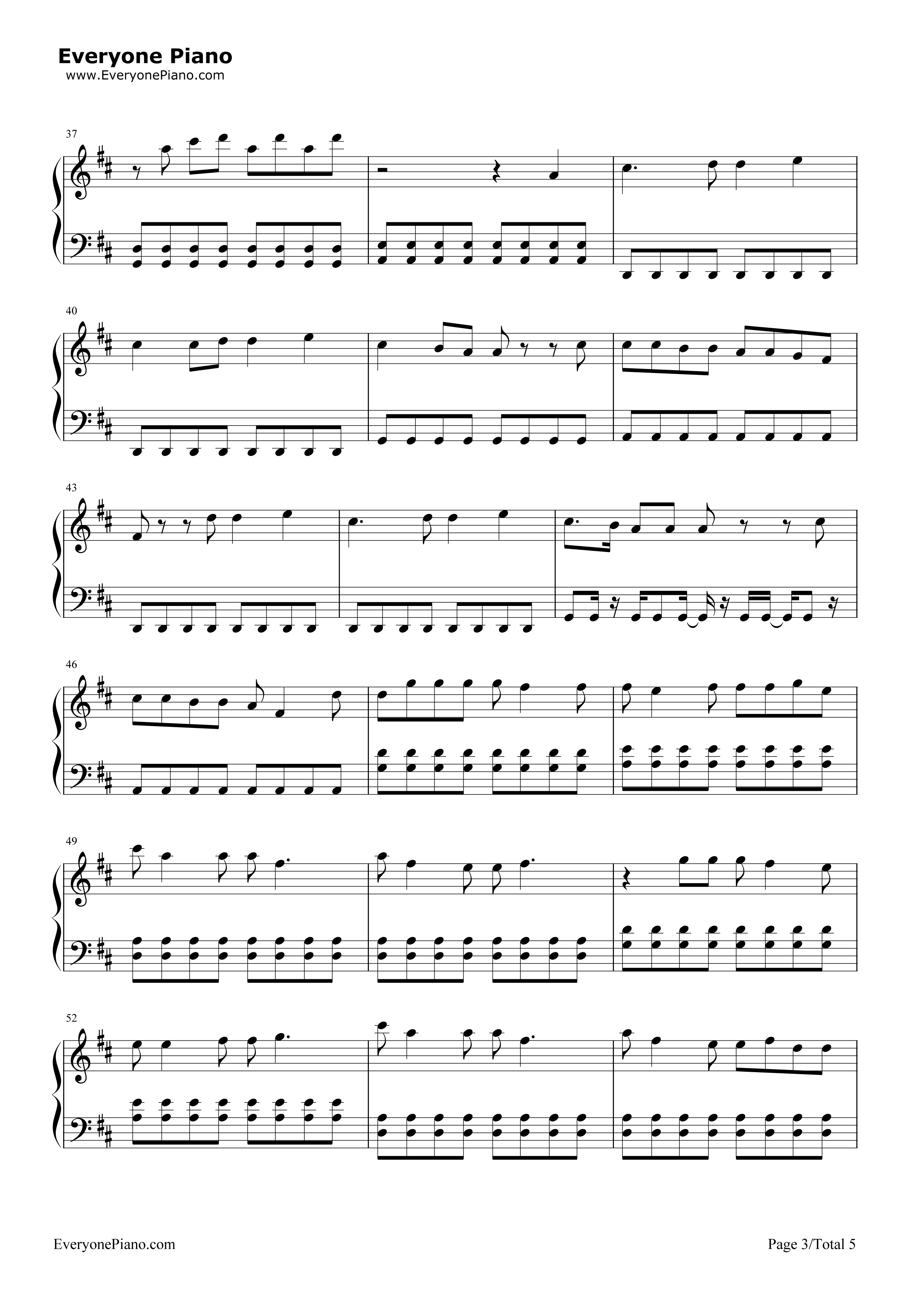 Cool钢琴谱_Gwen_Stefani