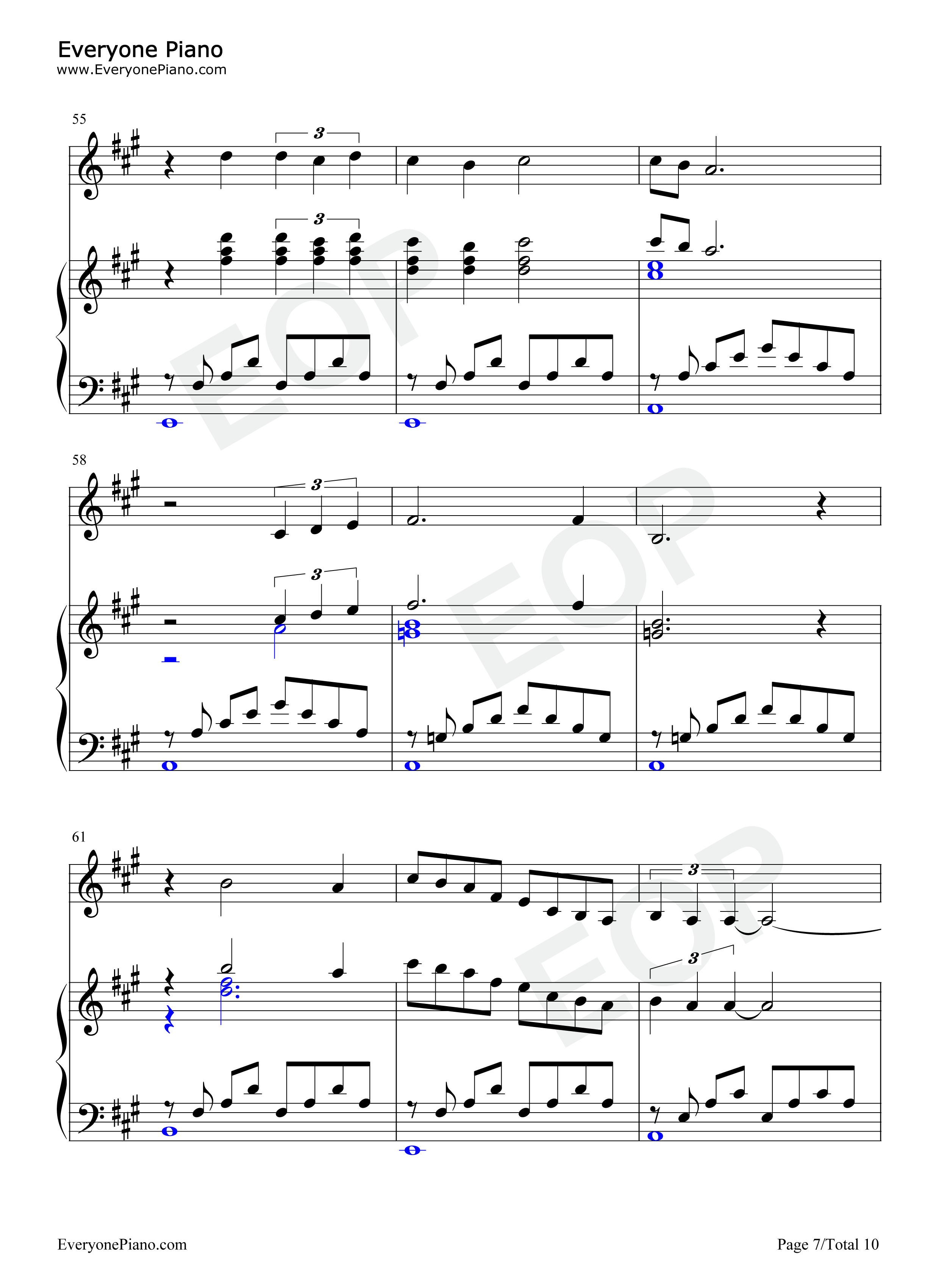 Evergreen钢琴谱_Barbra_Streisand